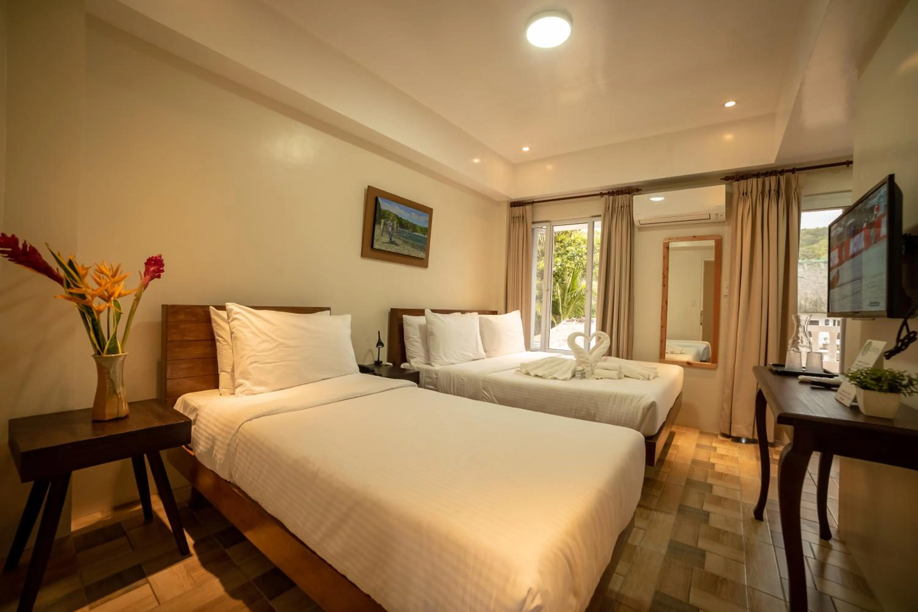 TV and multimedia, Bed in Bernardo's Lantia Hotel