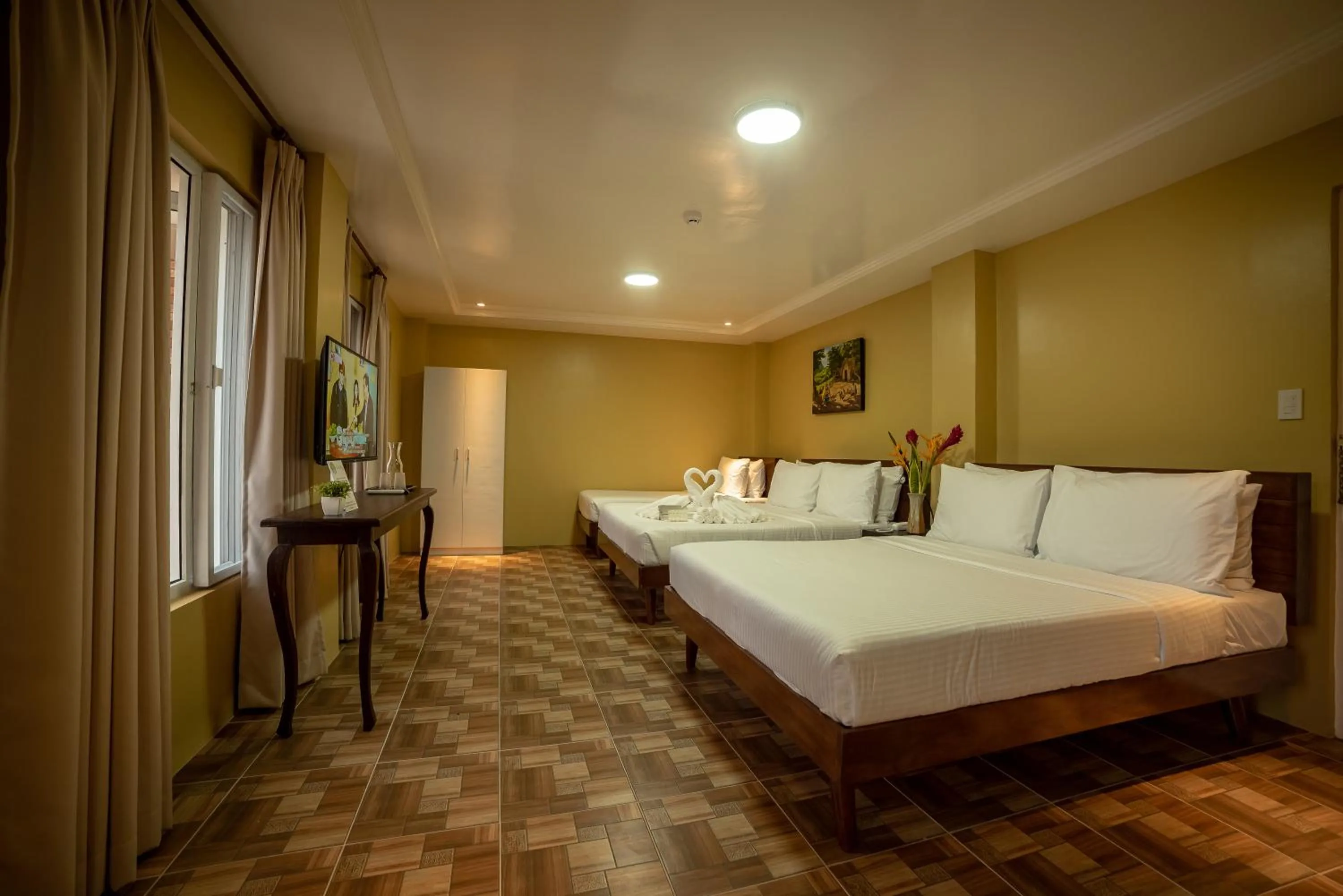 TV and multimedia, Bed in Bernardo's Lantia Hotel