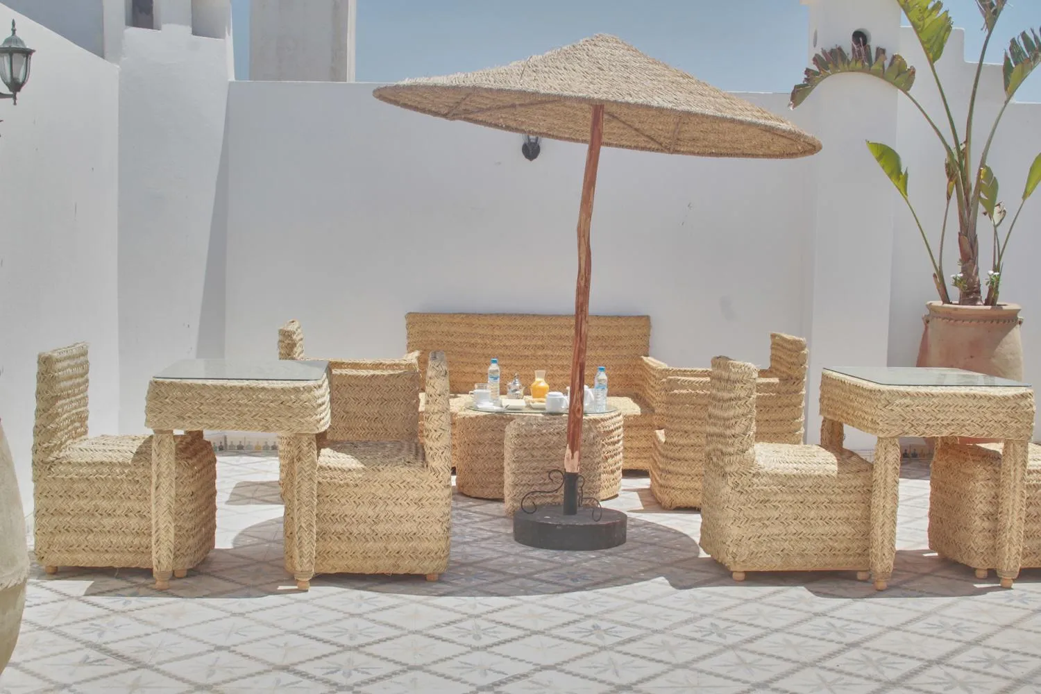 Solarium in Riad Borj El Baroud