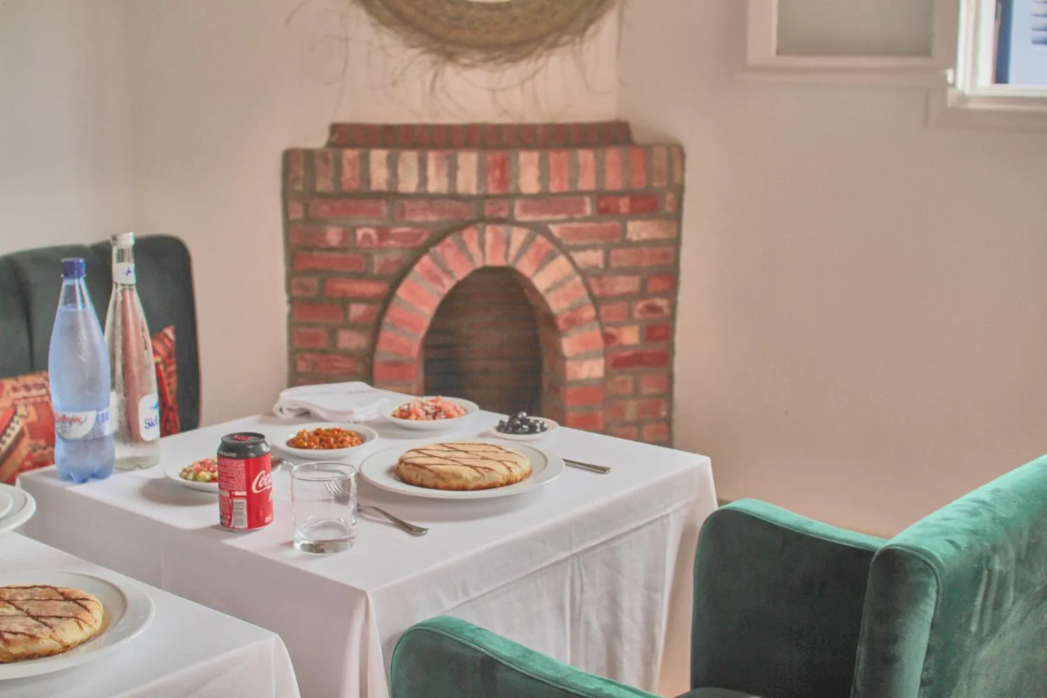Dining area in Riad Borj El Baroud
