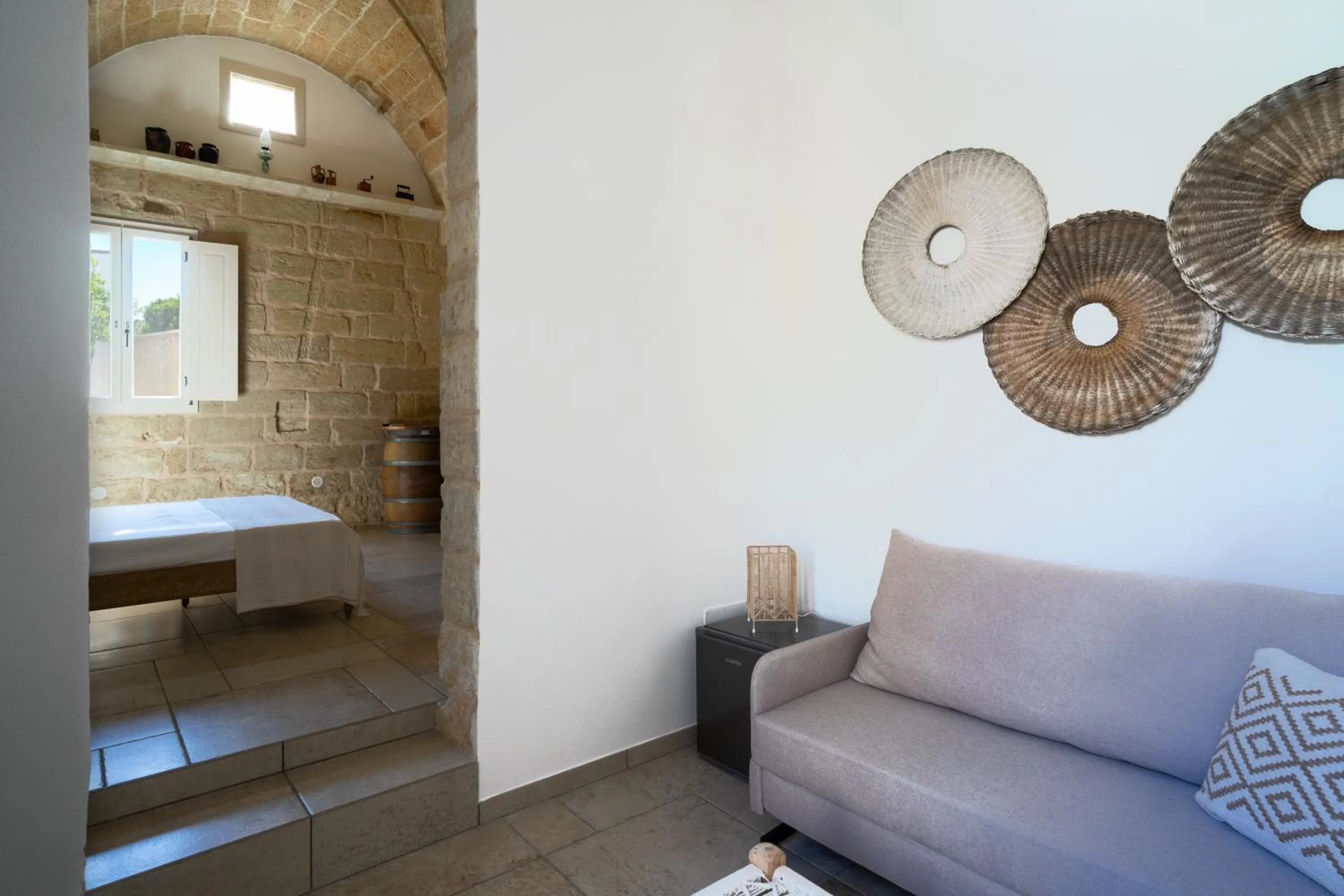 Bed in Li Perrini Boutique B&B