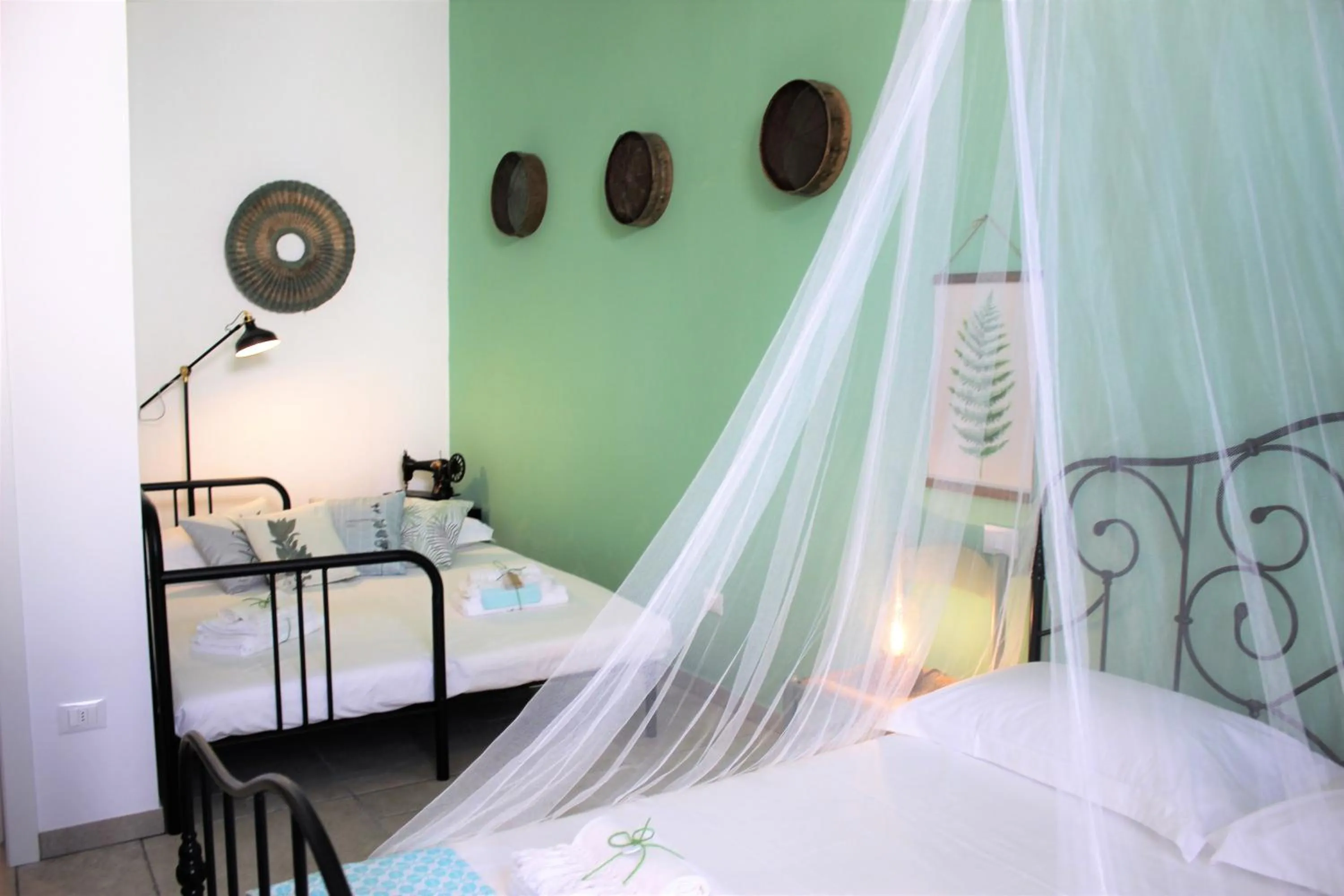 Bed in Li Perrini Boutique B&B