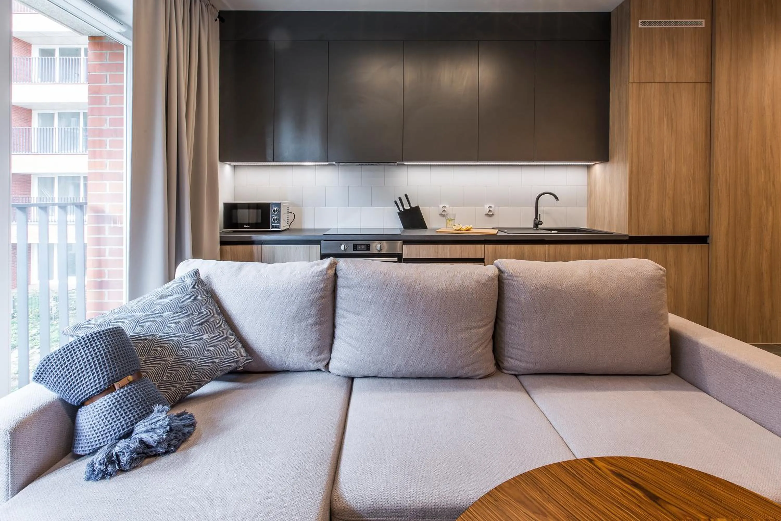 Kitchen or kitchenette in City Break Gdańsk Rajska 8 Apartamenty