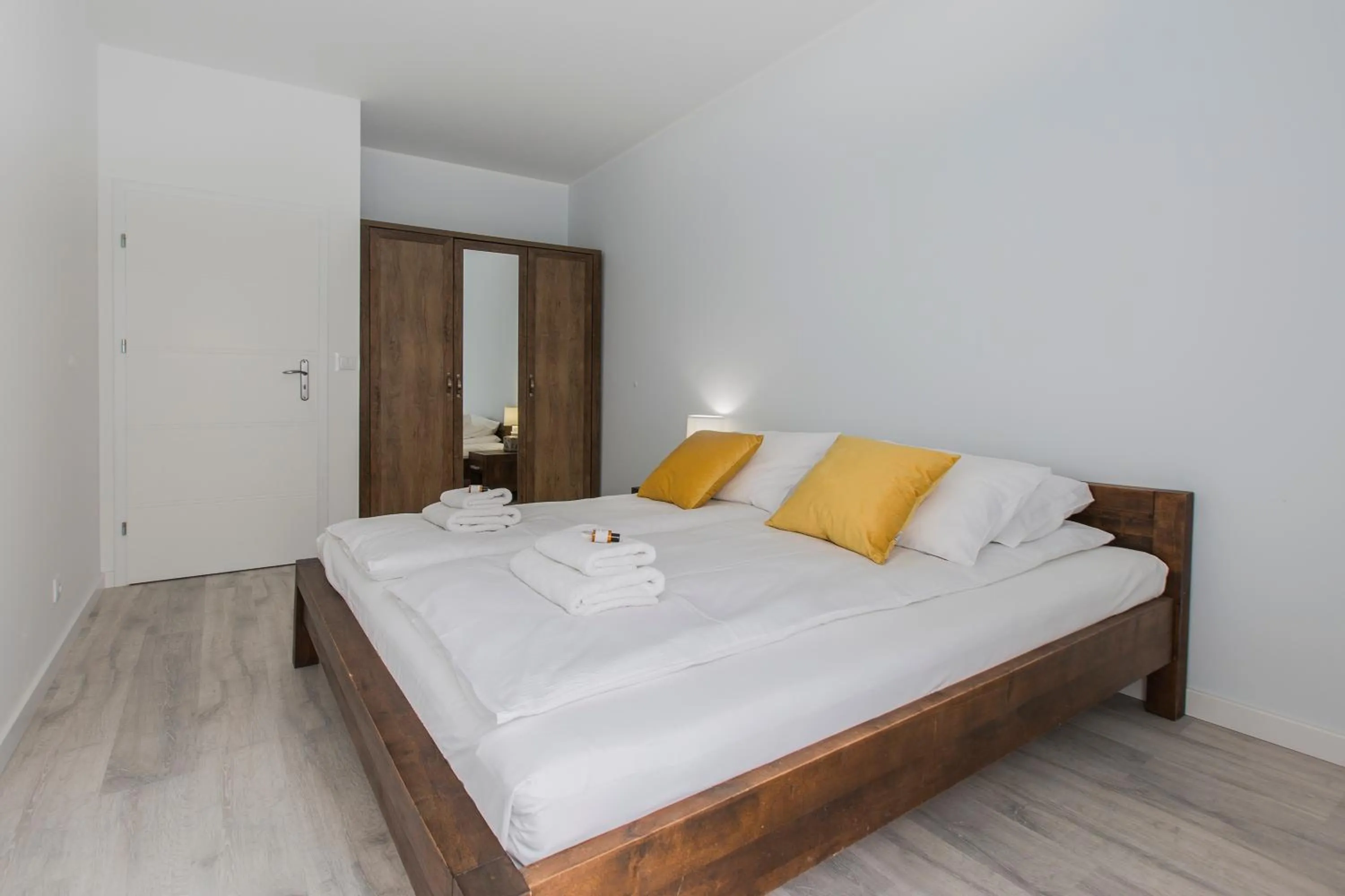 Bed in City Break Gdańsk Rajska 8 Apartamenty