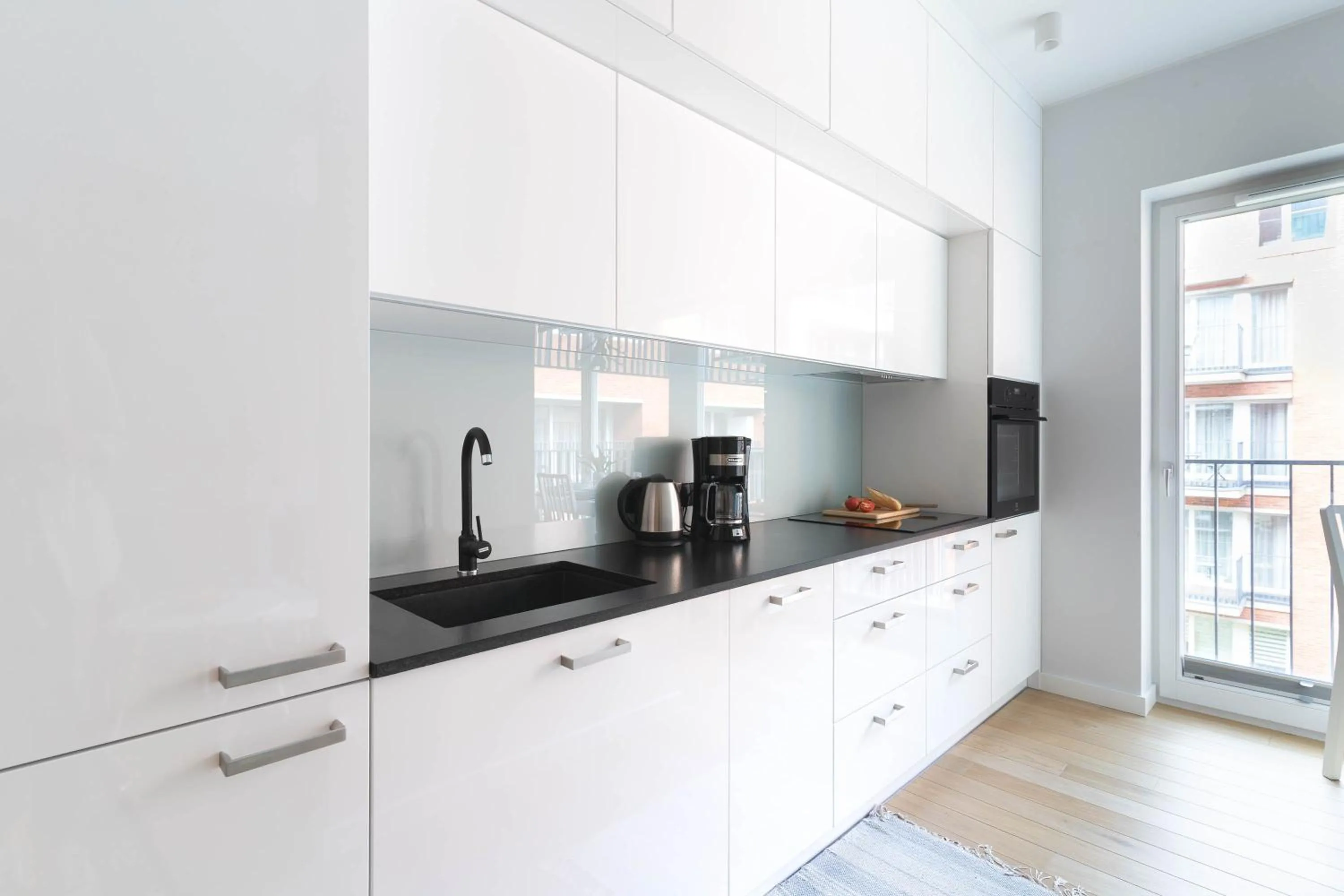 Kitchen or kitchenette in City Break Gdańsk Rajska 8 Apartamenty