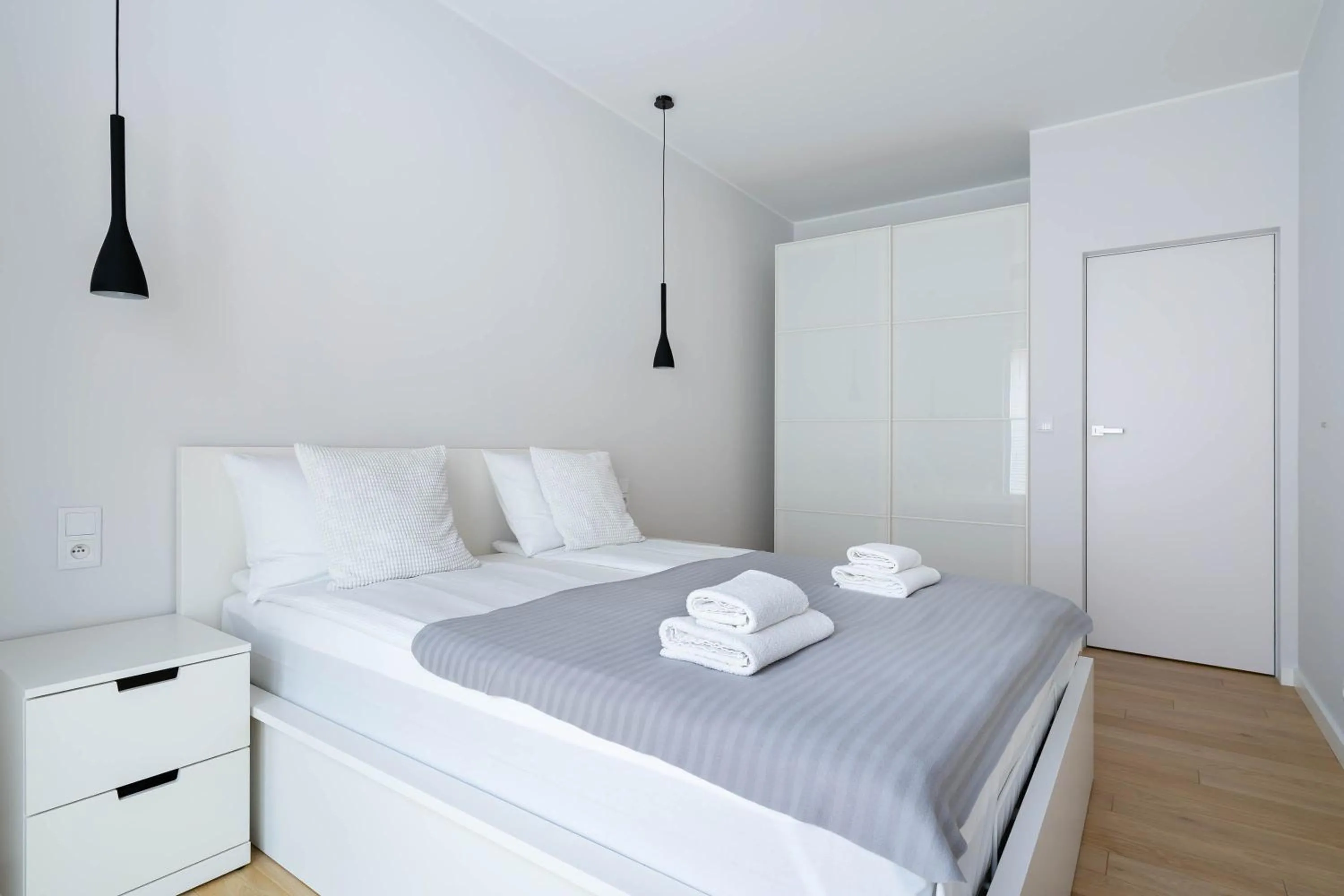 Bedroom, Bed in City Break Gdańsk Rajska 8 Apartamenty