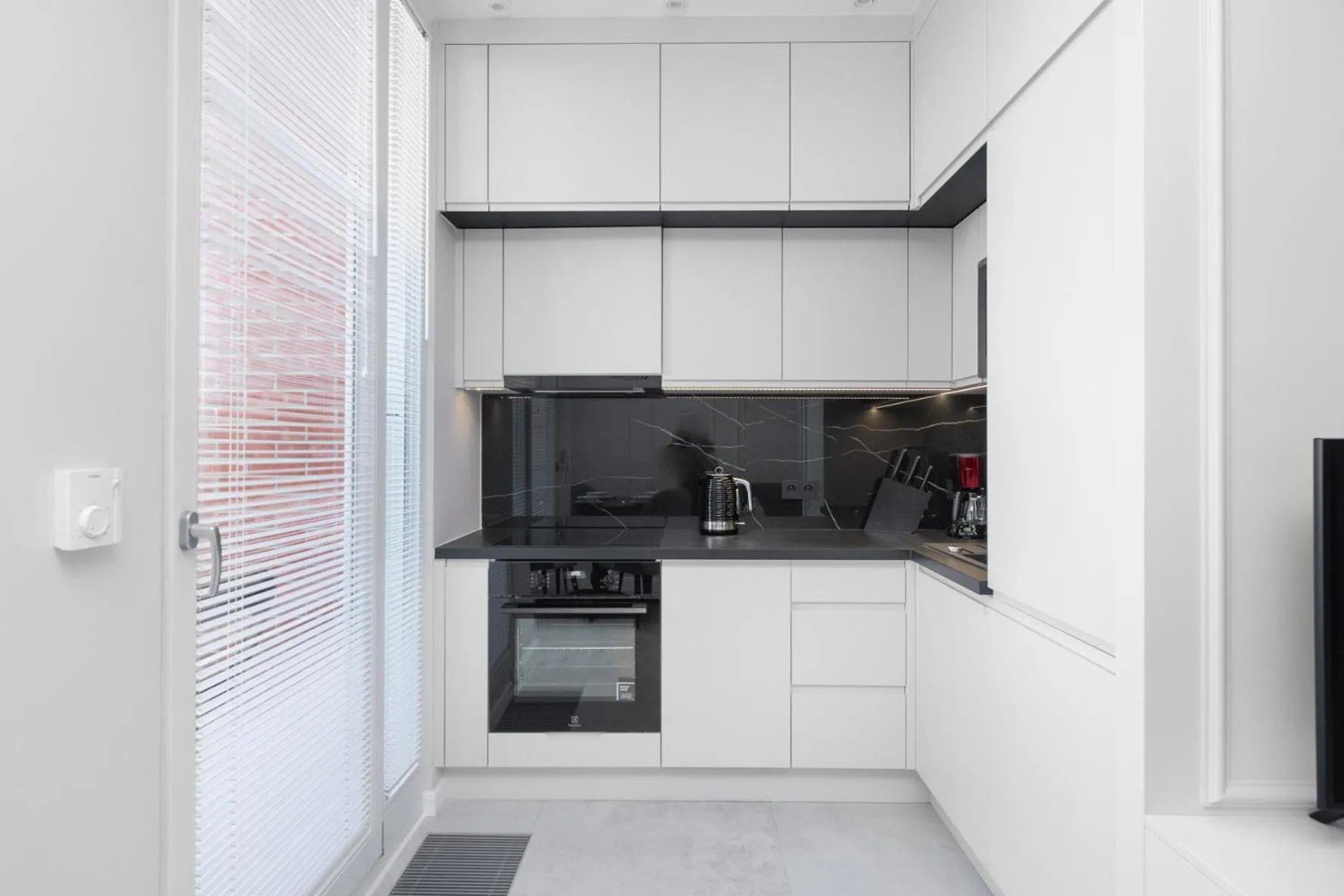 Kitchen or kitchenette in City Break Gdańsk Rajska 8 Apartamenty