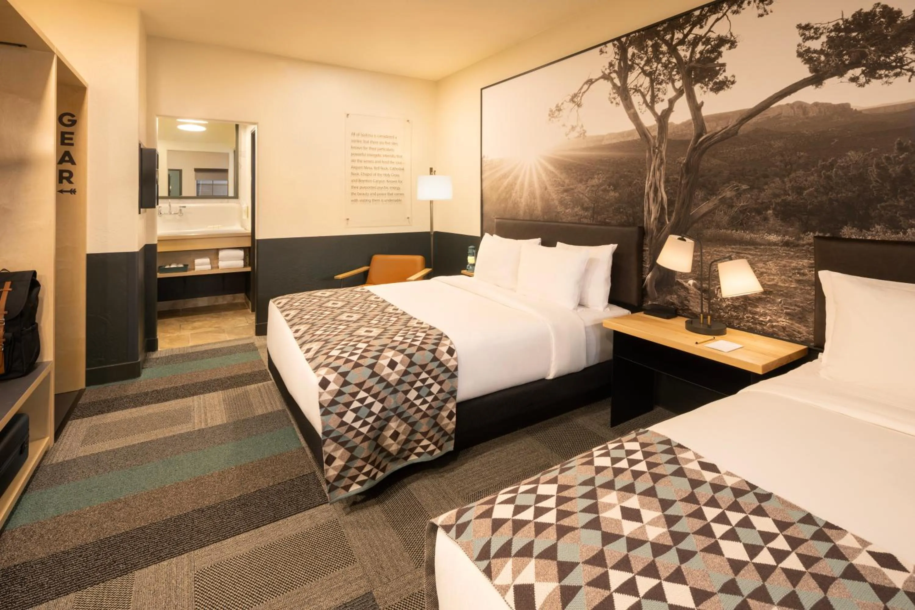 Bed in Sedona Real Inn & Suites