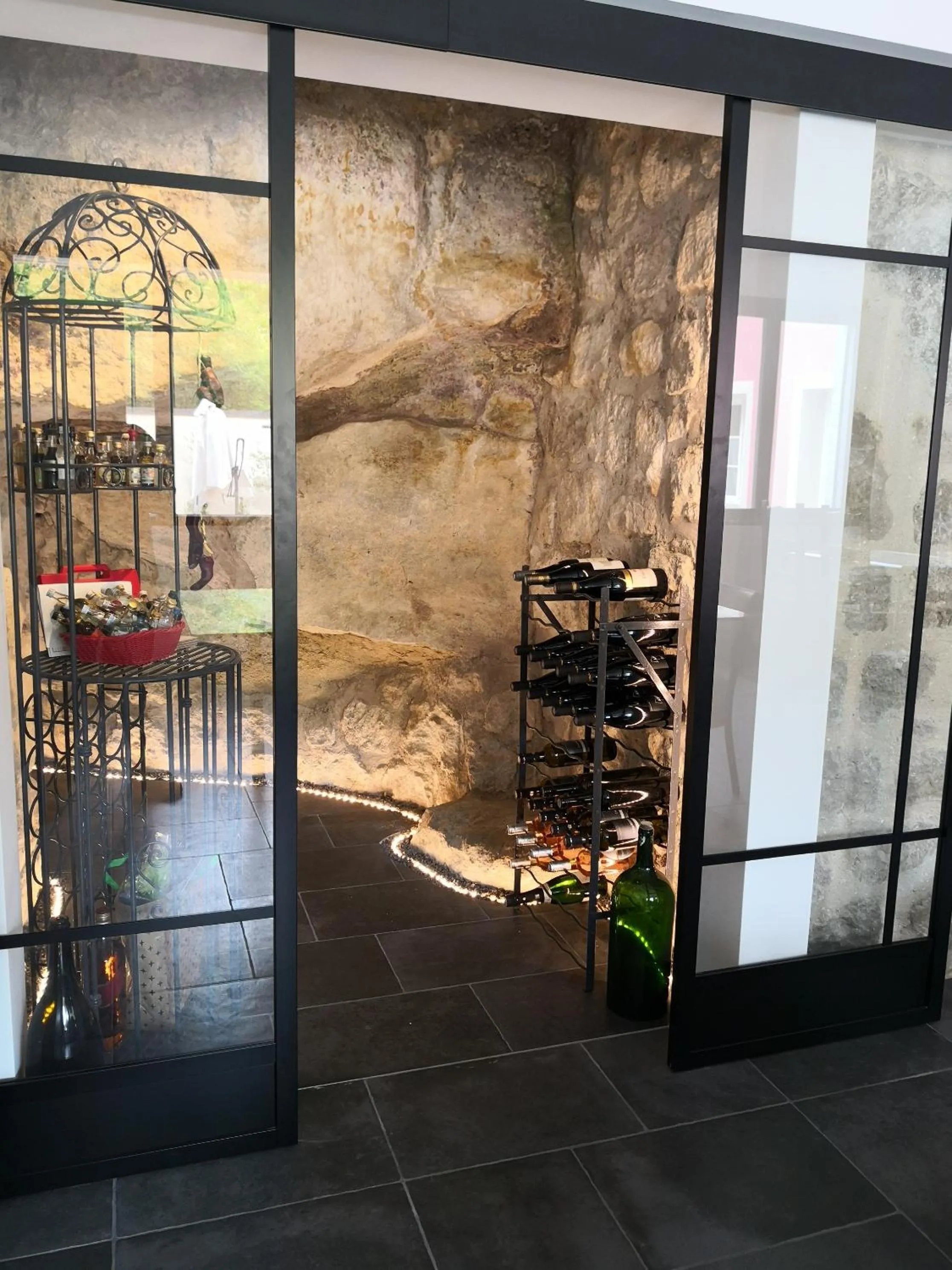 Dining area in Les 7 Sources