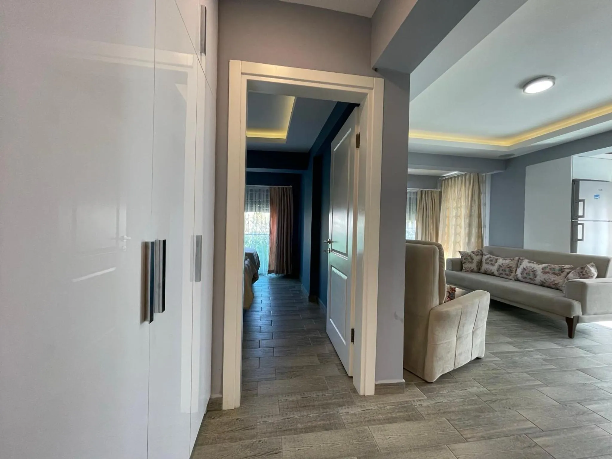 Seating area in X SUITE APART