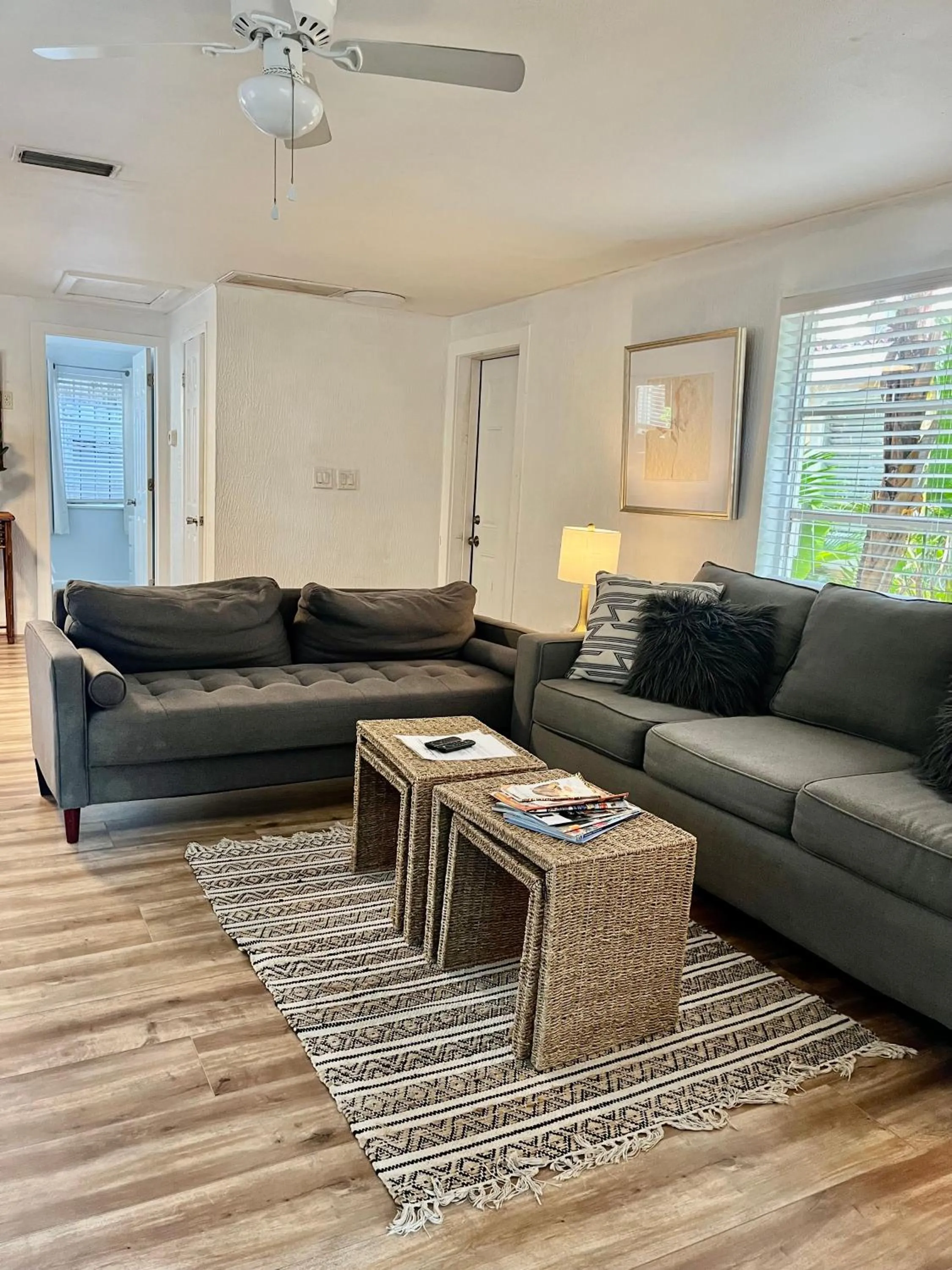 Living room in Turtle Beach Resort