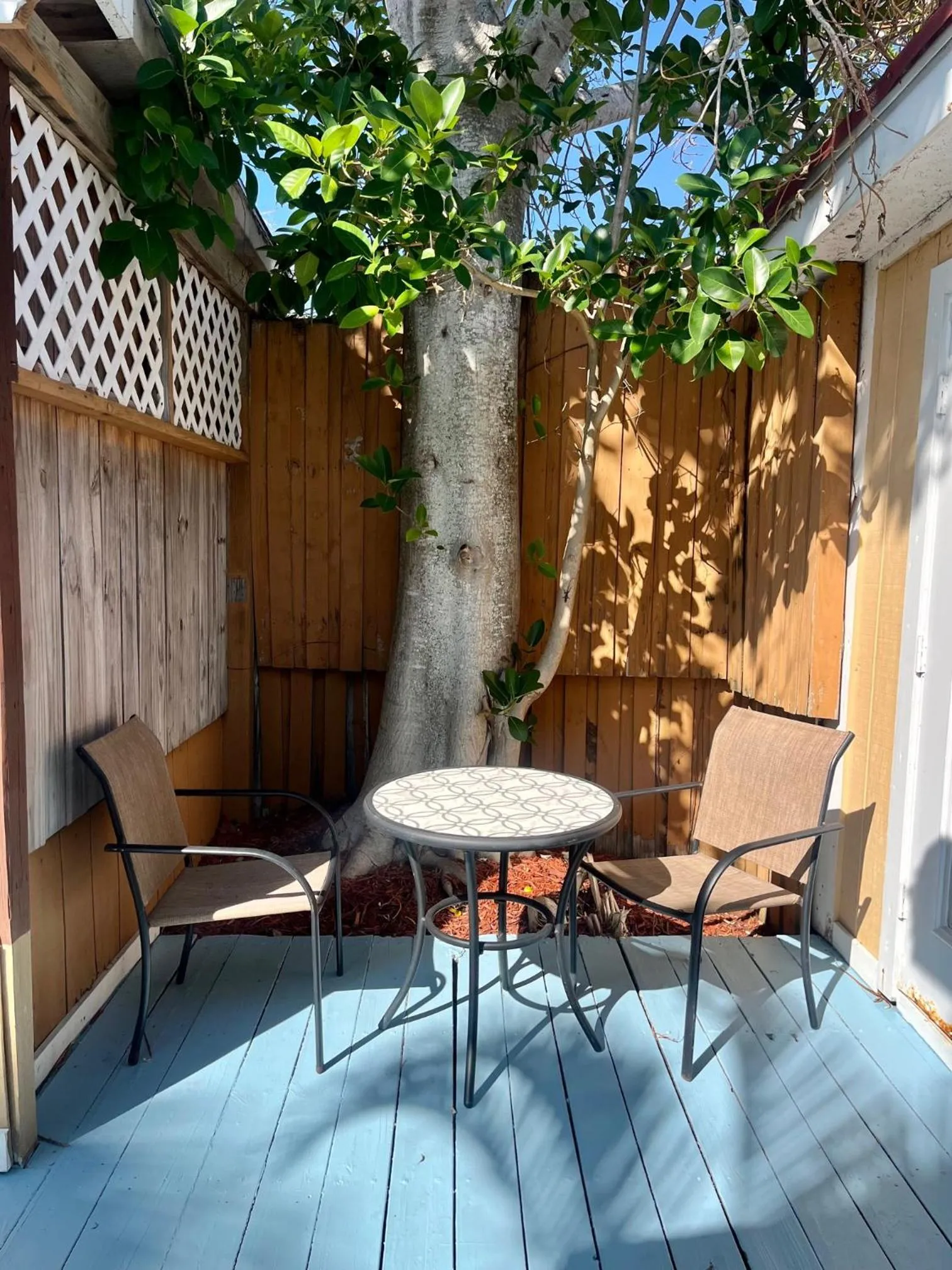 Patio in Turtle Beach Resort