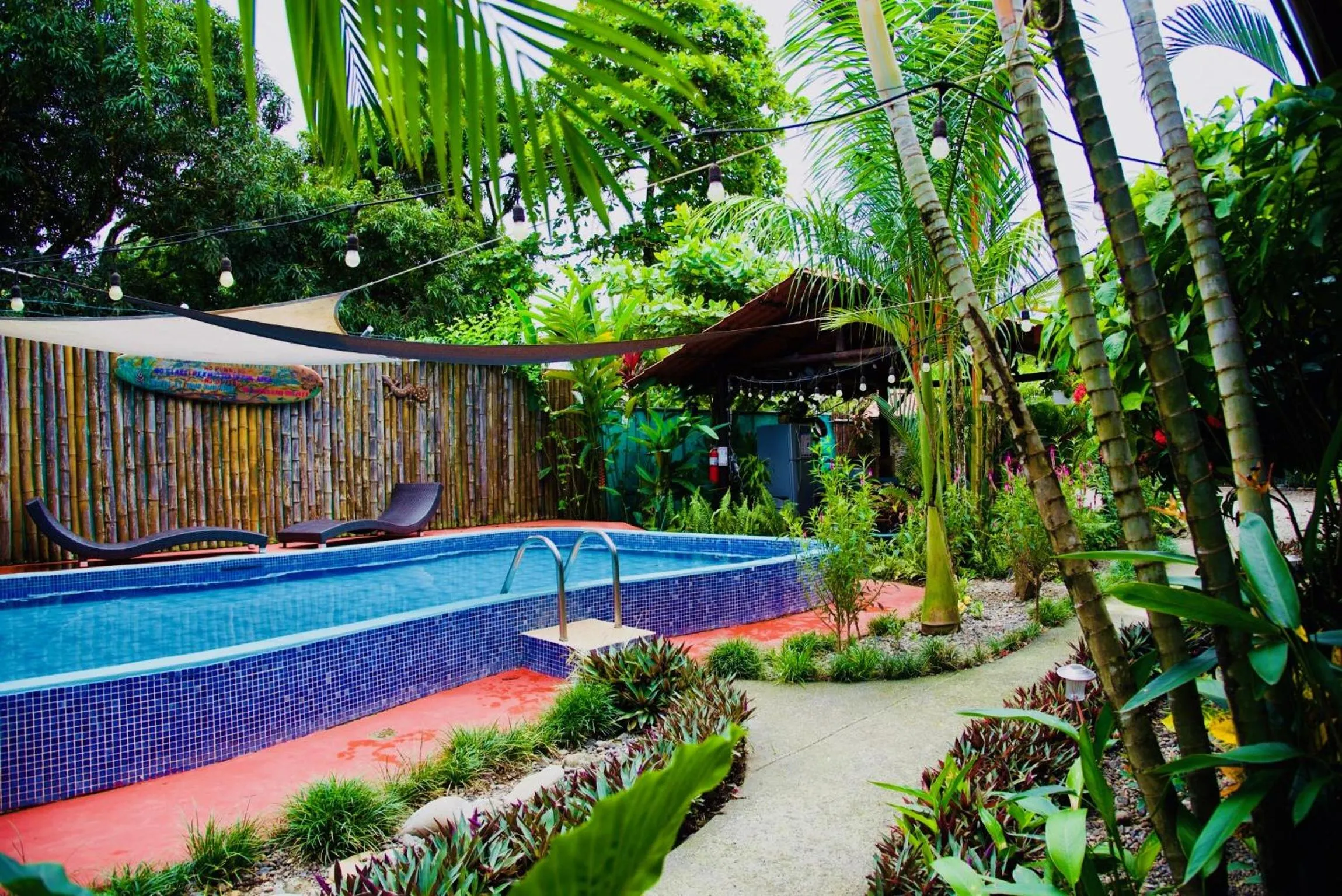 Garden in Cabinas D’Val