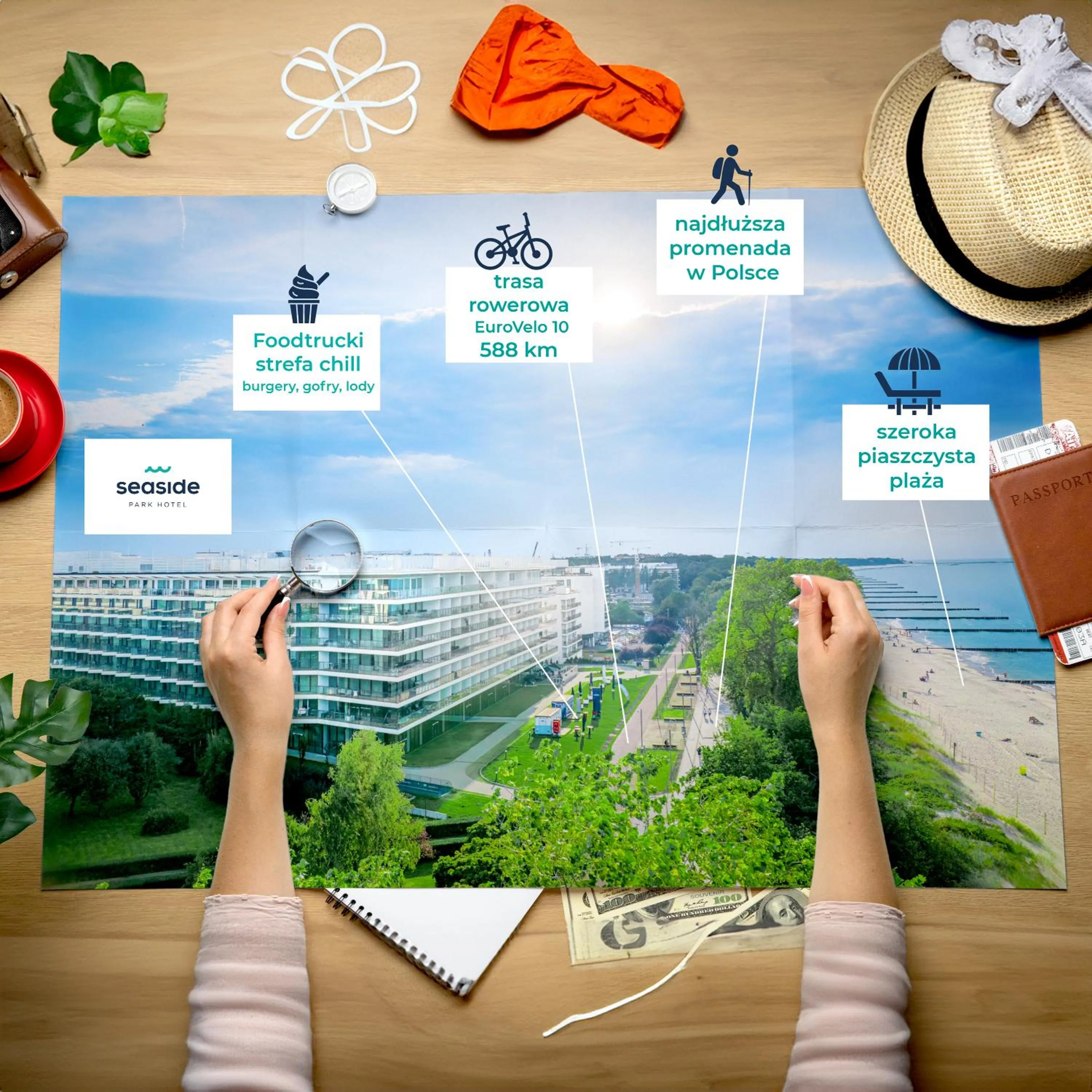 Property building in Seaside Park Hotel