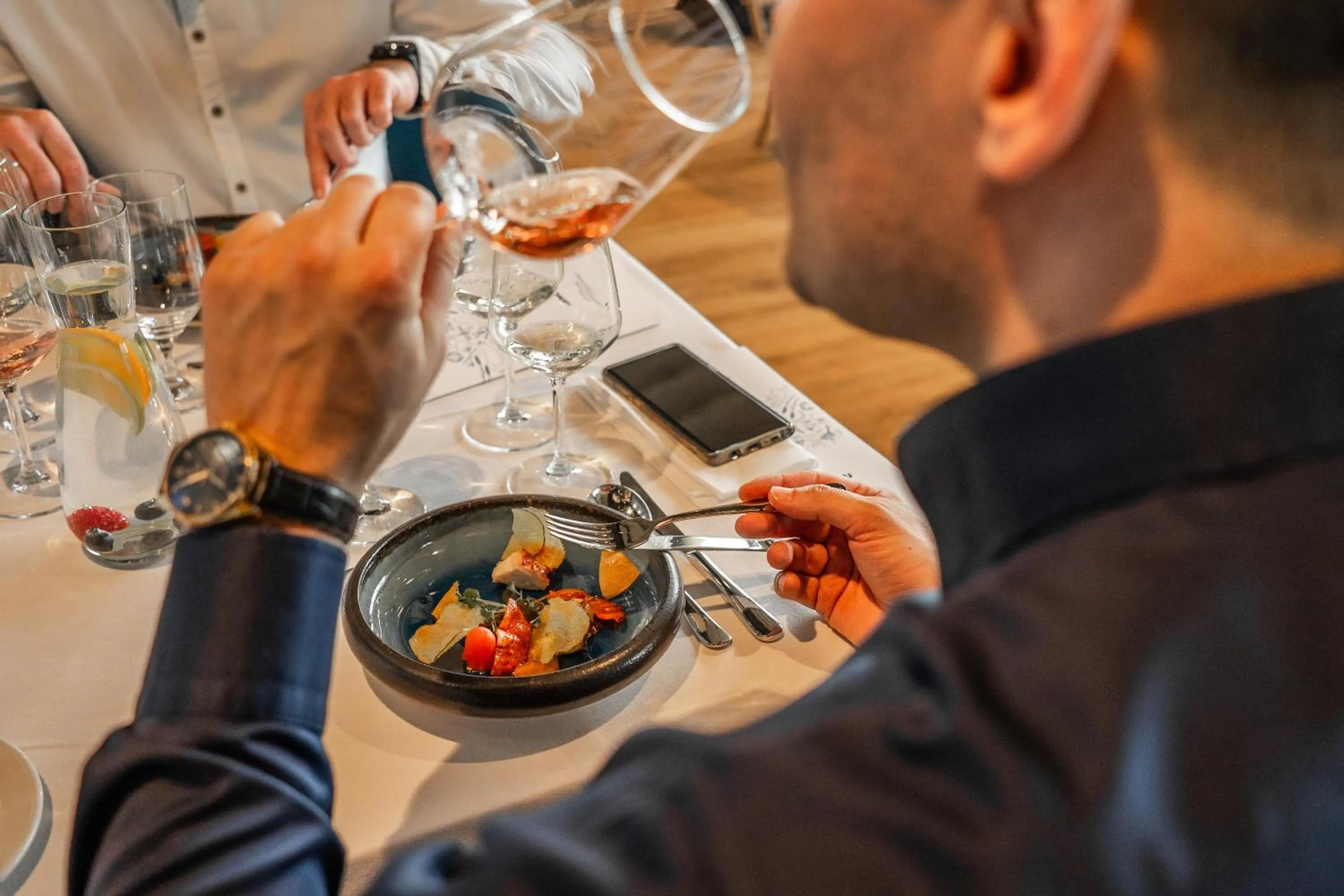 People in Seaside Park Hotel