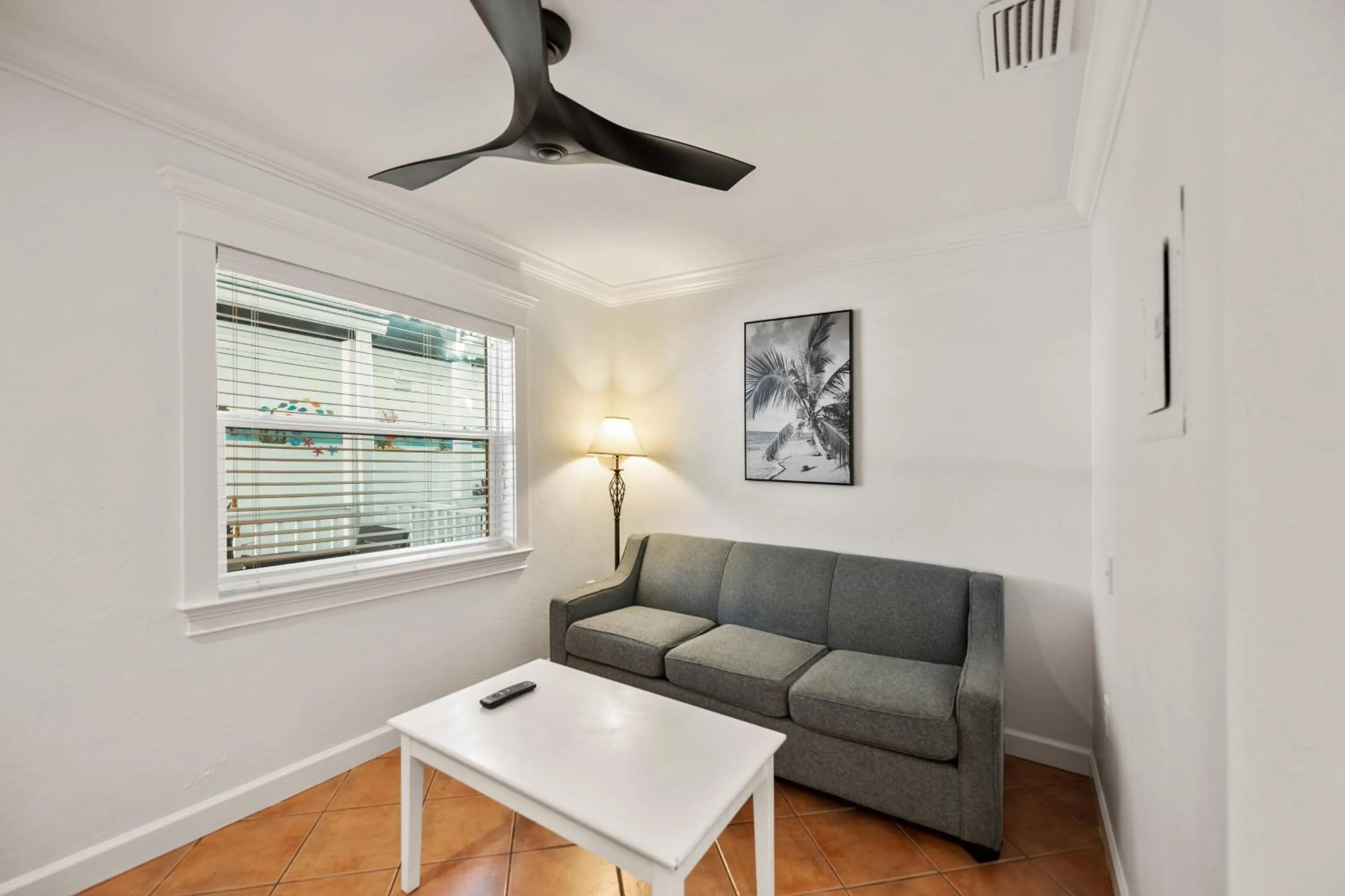 Living room in Tropic Isle At Anna Maria Island Inn