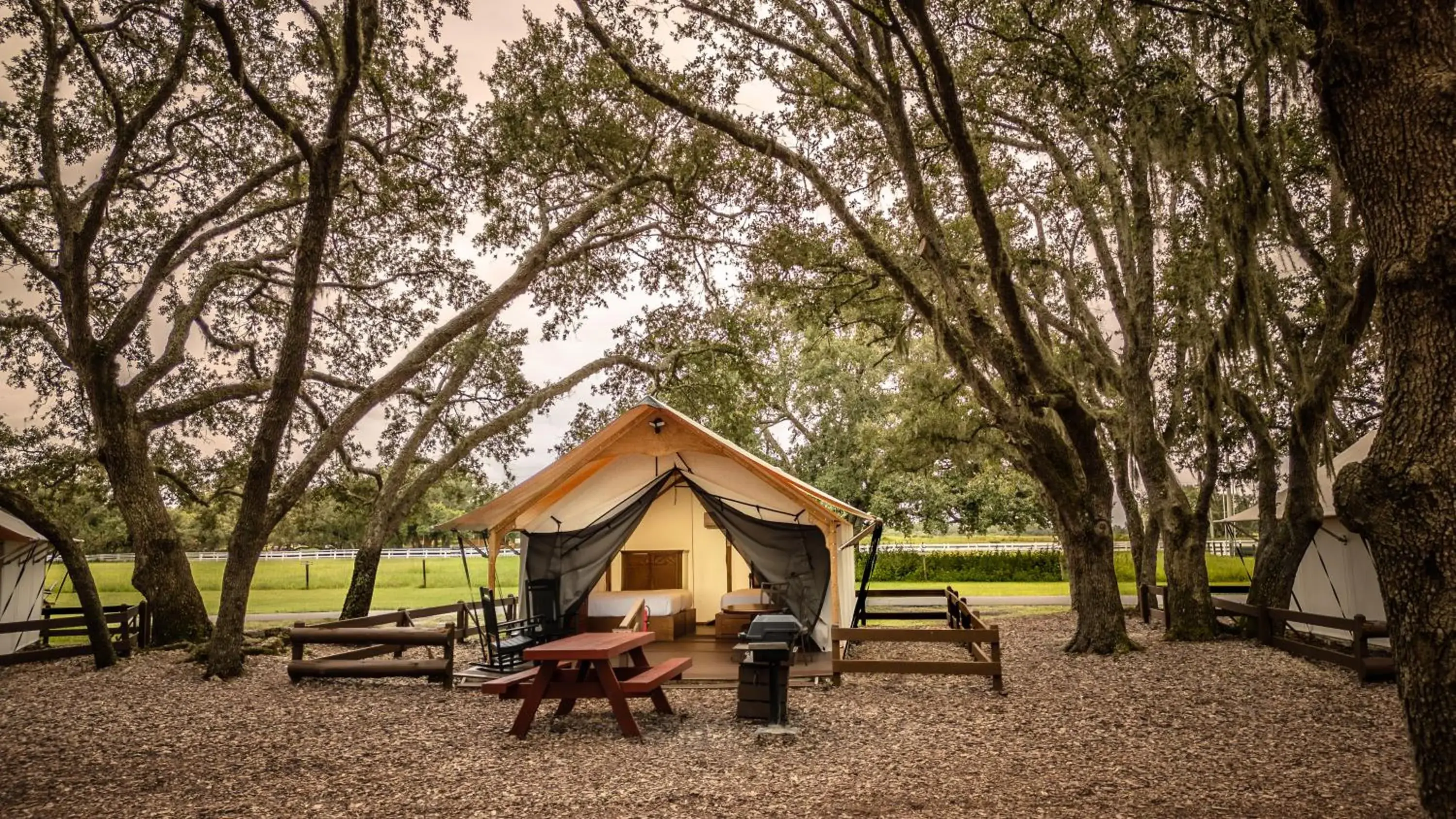Glamping in Westgate River Ranch Resort & Rodeo Glamping in Westgate River Ranch Resort & Rodeo