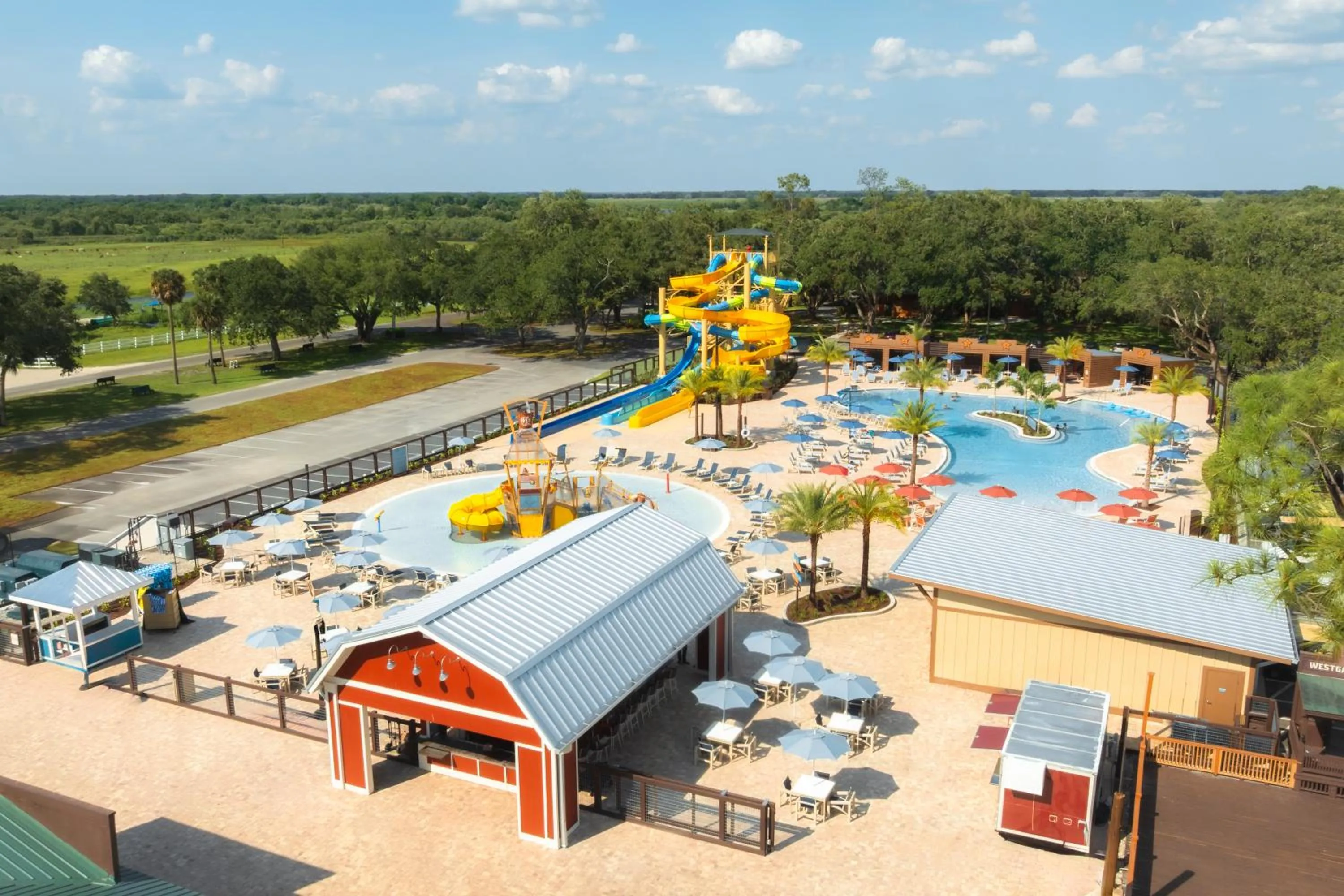 Aqua park in Westgate River Ranch Resort & Rodeo