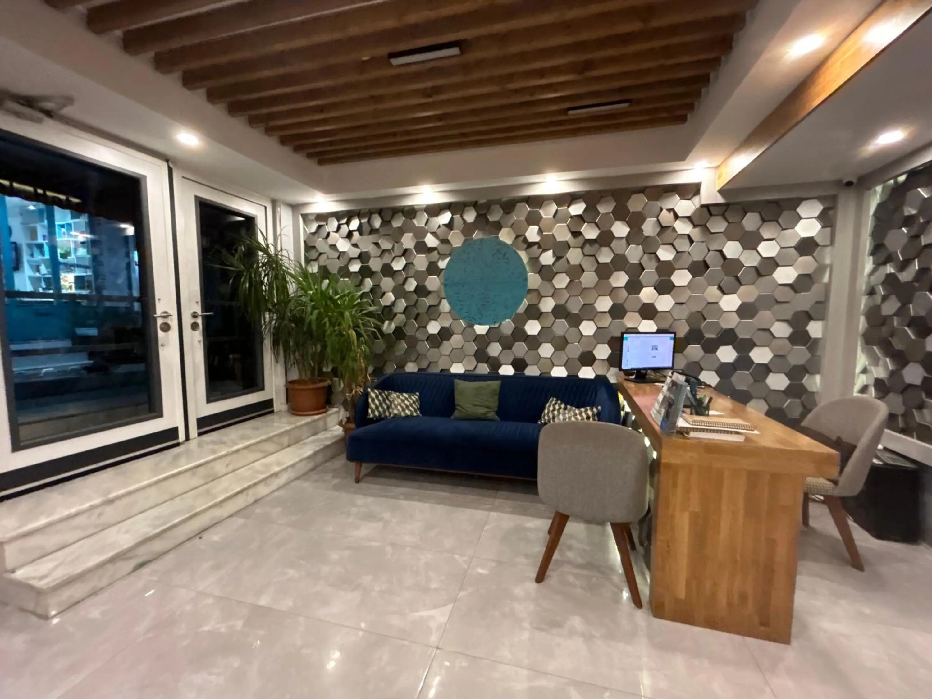 Seating area in Basilissis Hotel