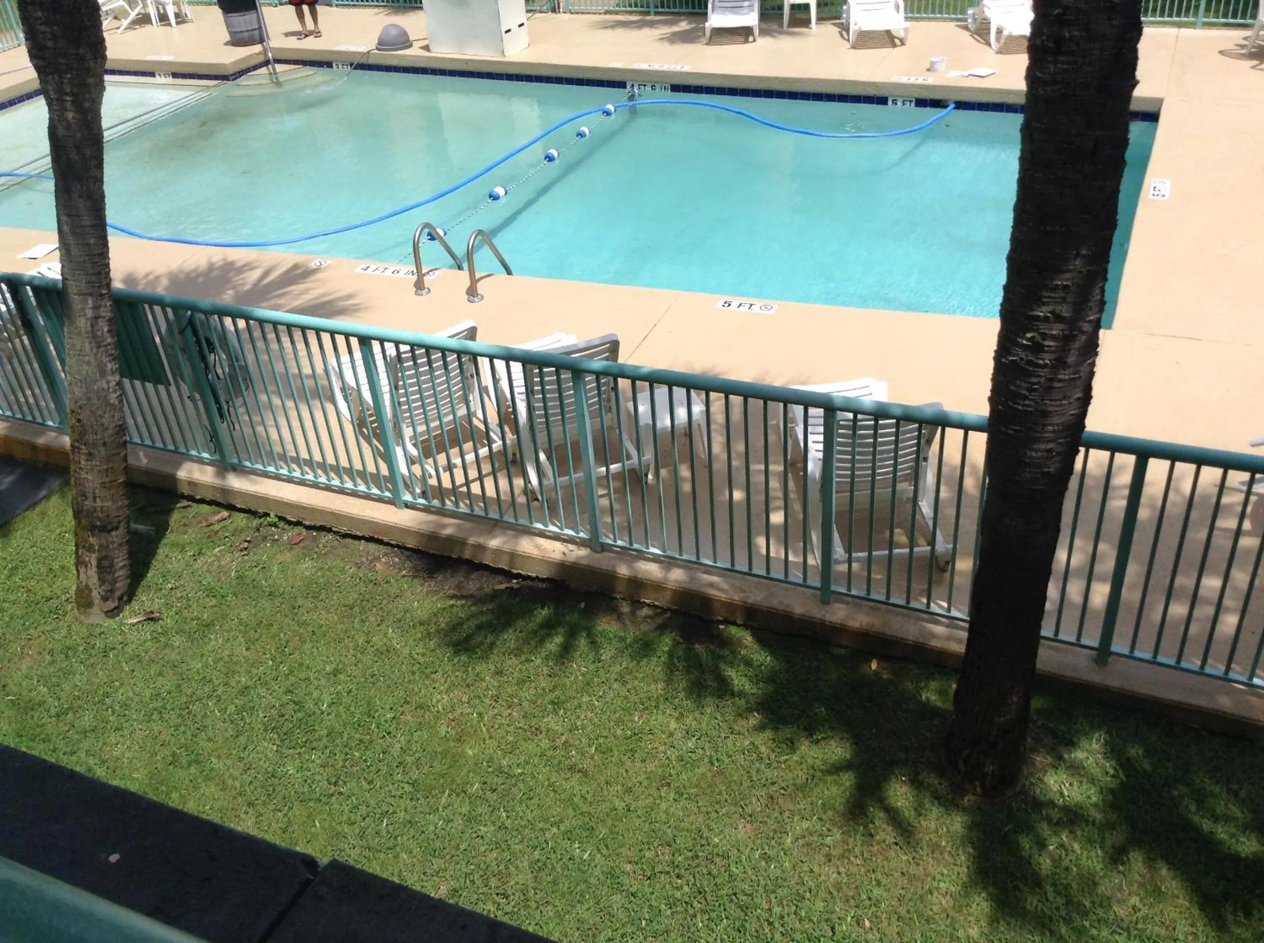 Pool view in Royal Palace Inn and Suites Myrtle Beach Ocean Blvd