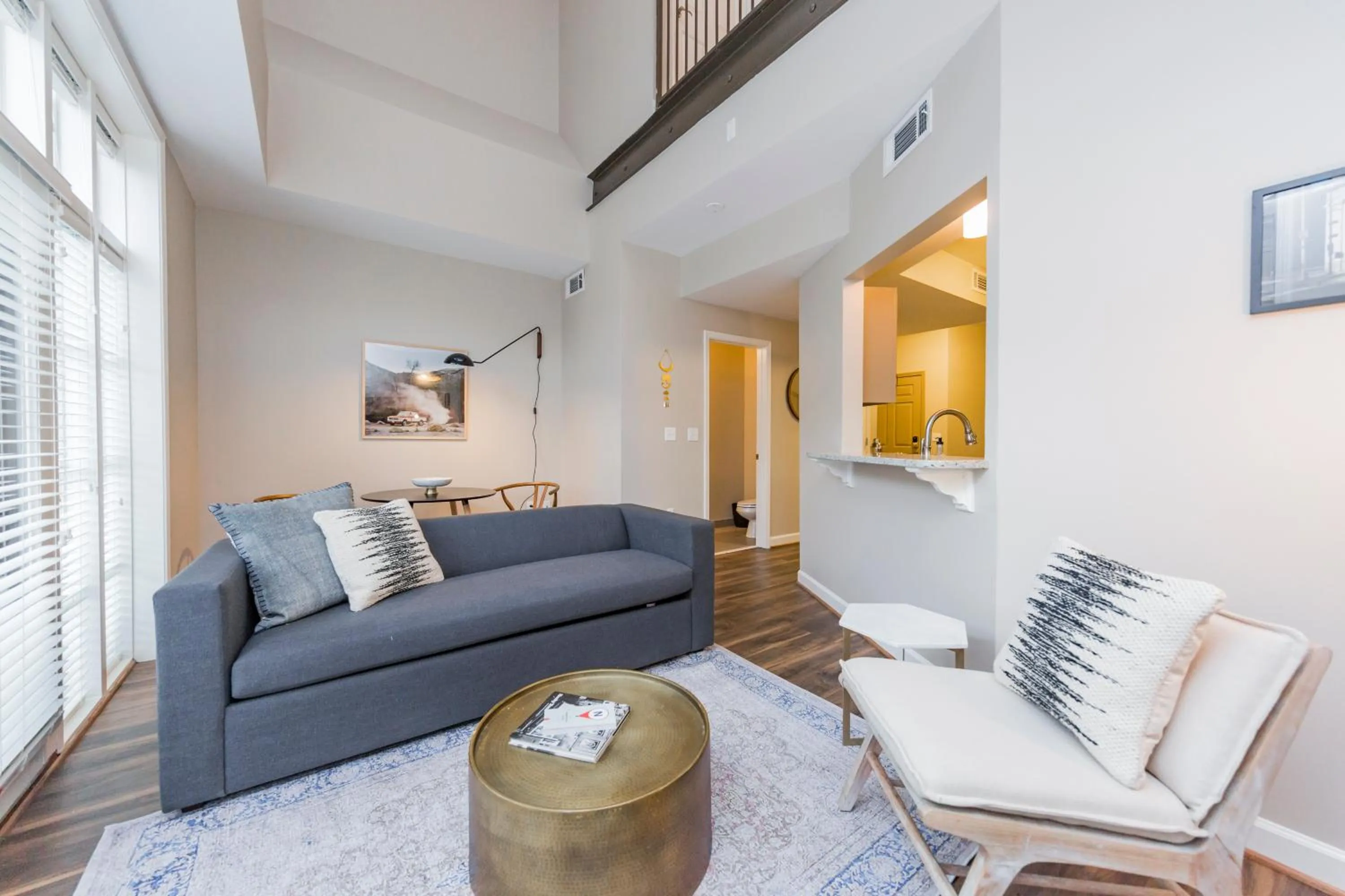 Living room in Mint House Nashville - Hillsboro Village