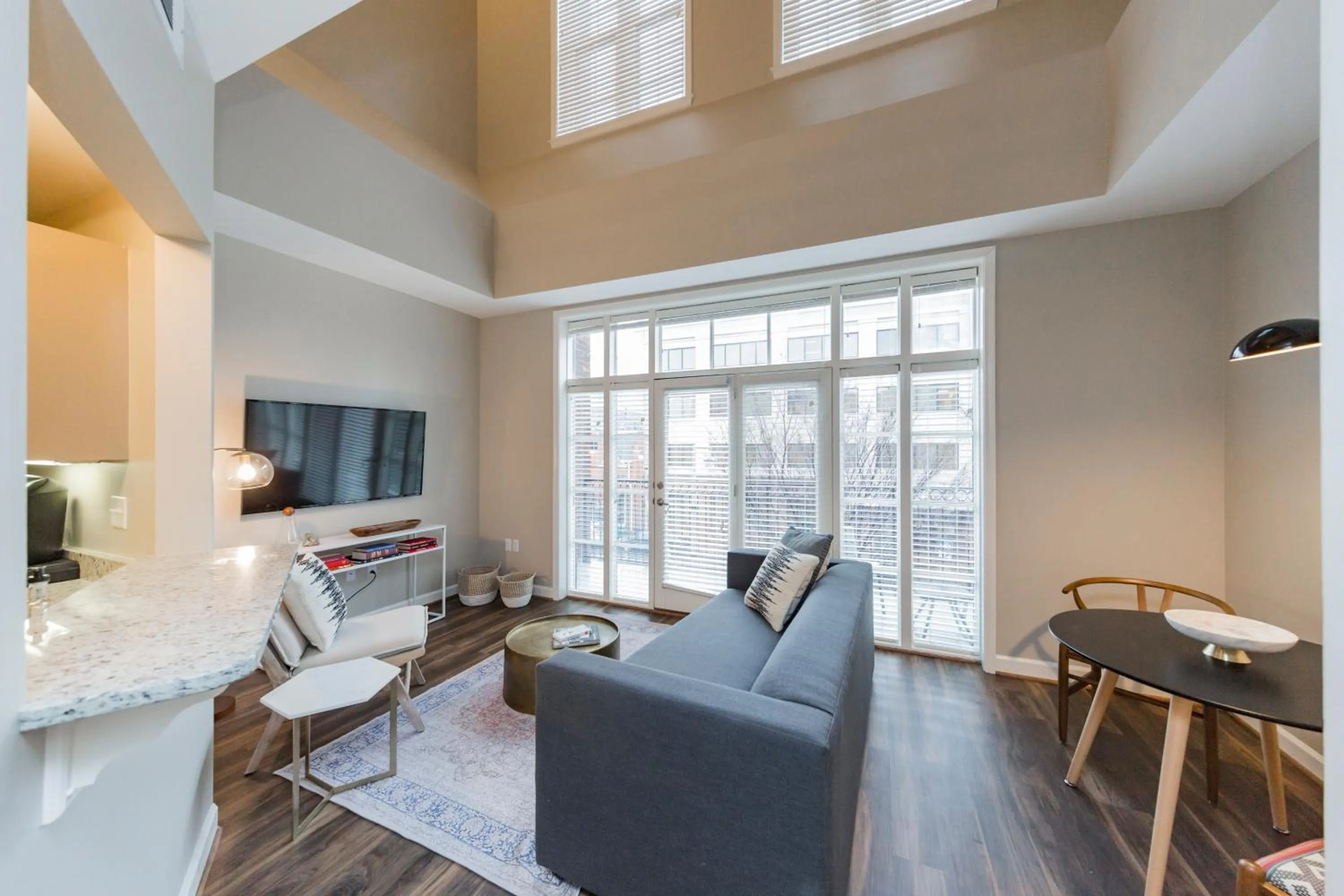 Living room in Mint House Nashville - Hillsboro Village