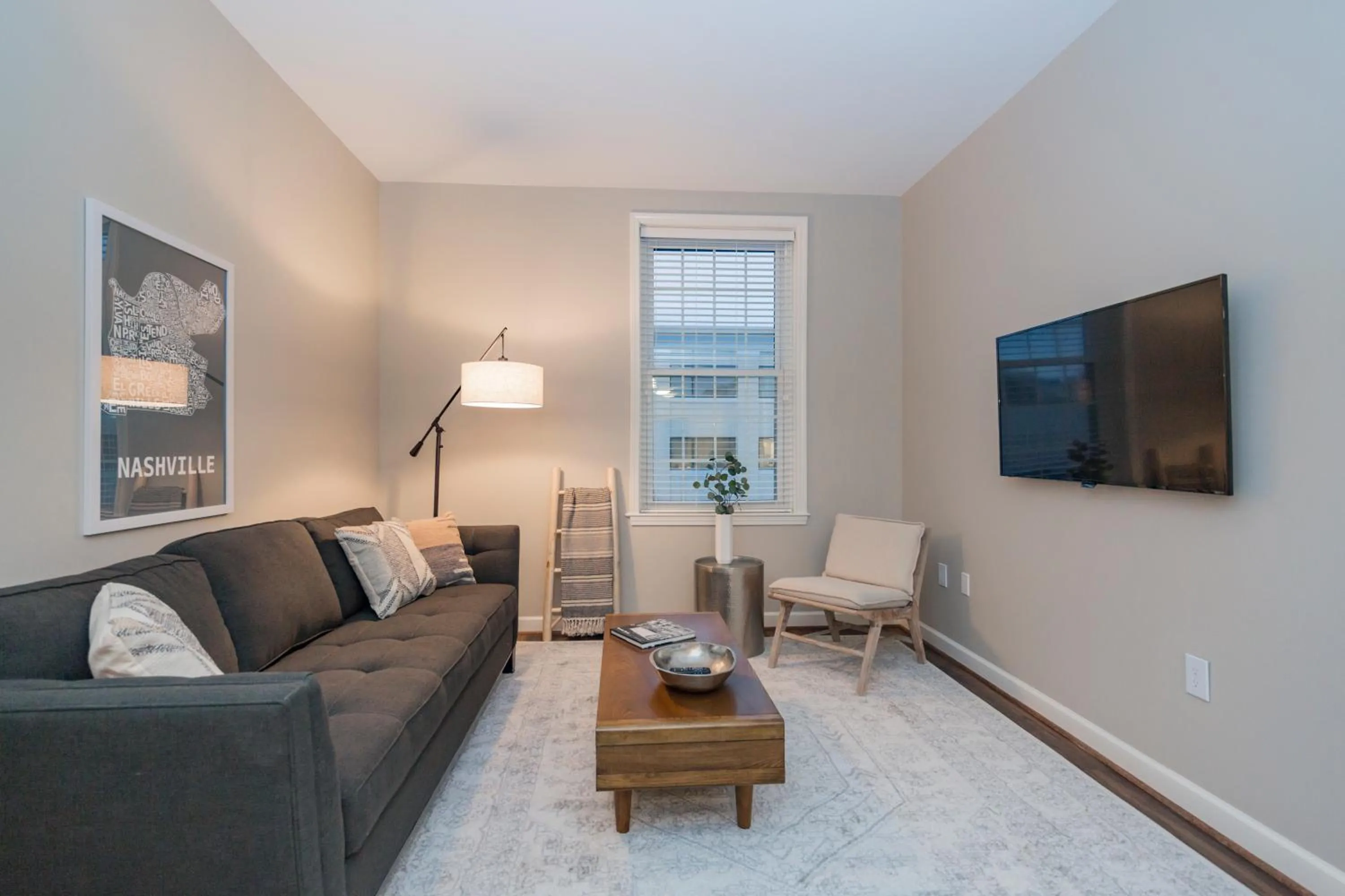 Living room in Mint House Nashville - Hillsboro Village