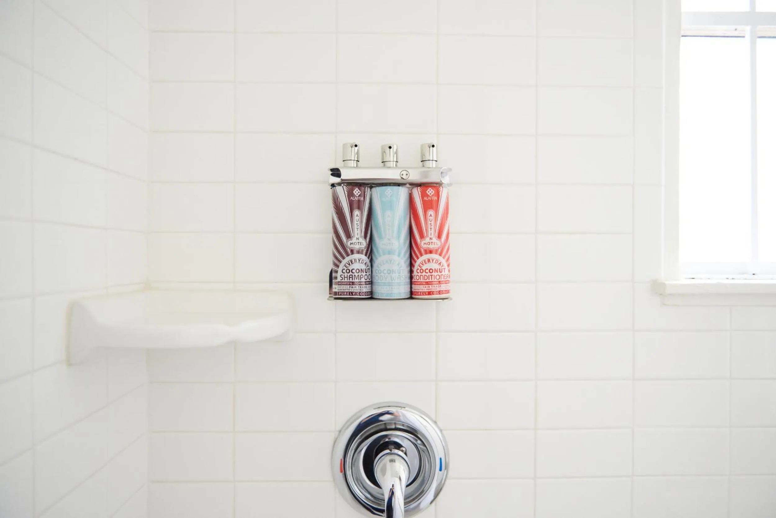 Shower in Austin Motel