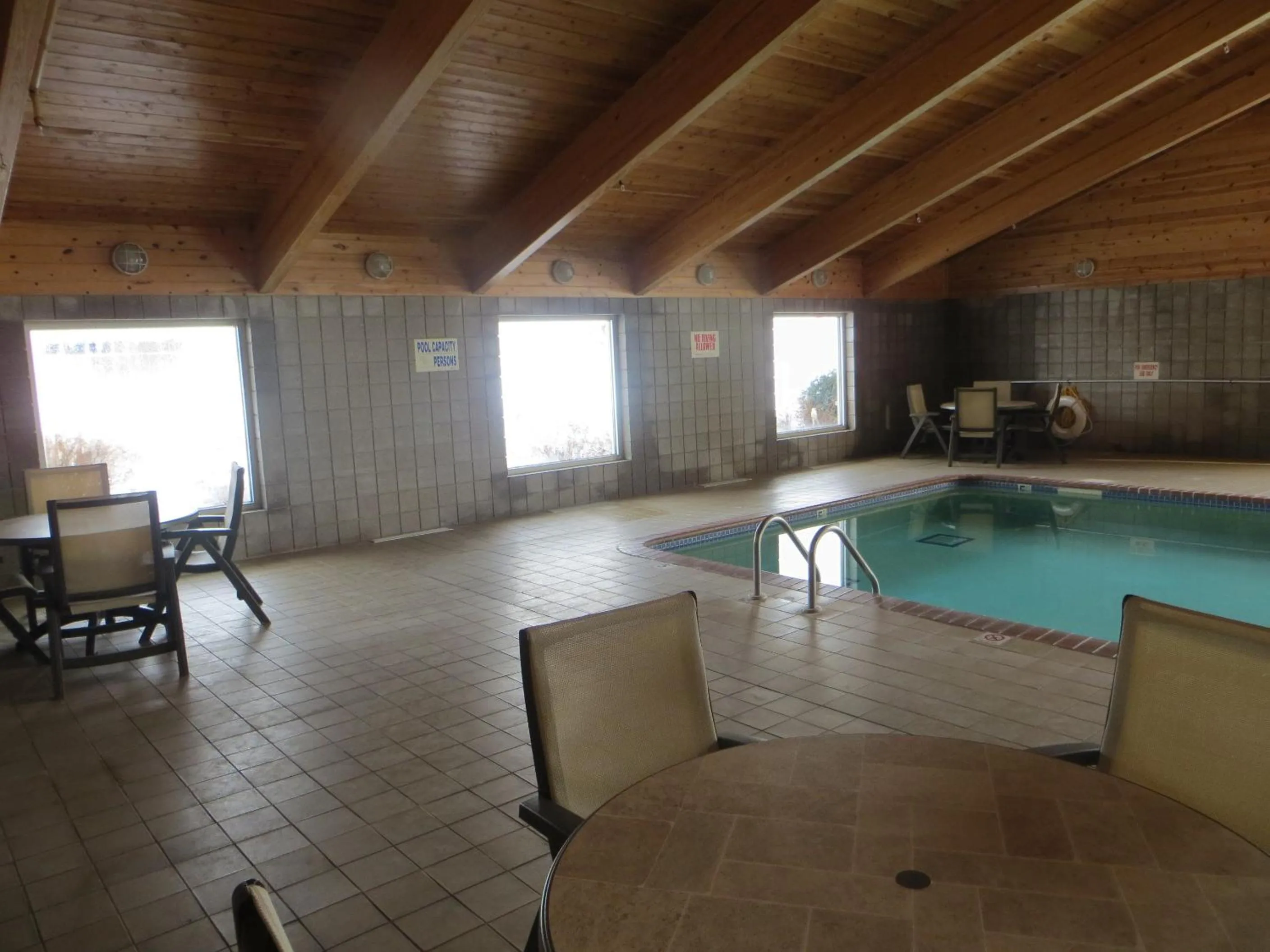 Swimming pool in AmericInn by Wyndham Northfield