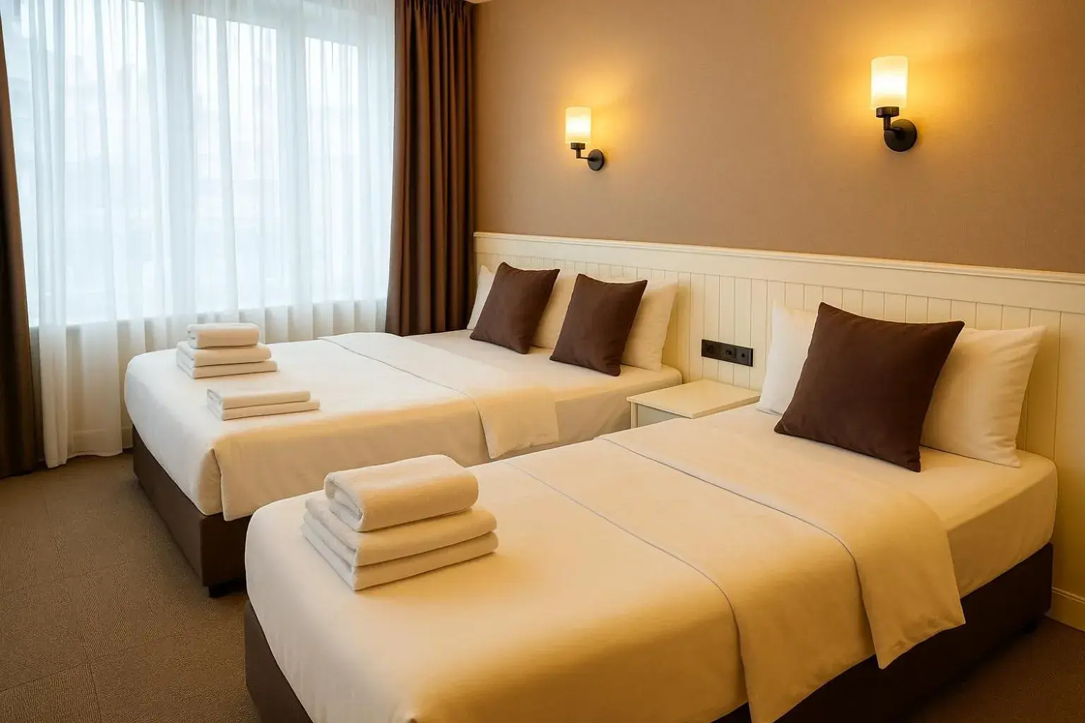 Classic Triple Room in Blue Point Hotel Classic Triple Room in Blue Point Hotel