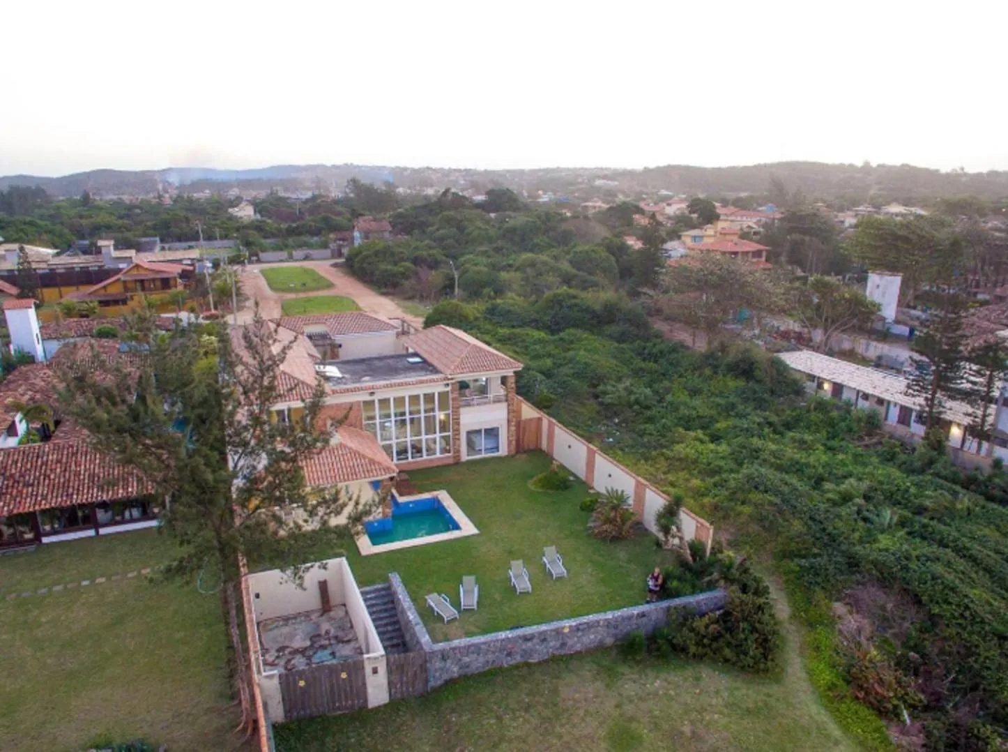 Bird's eye view in Villa Mar de fondo