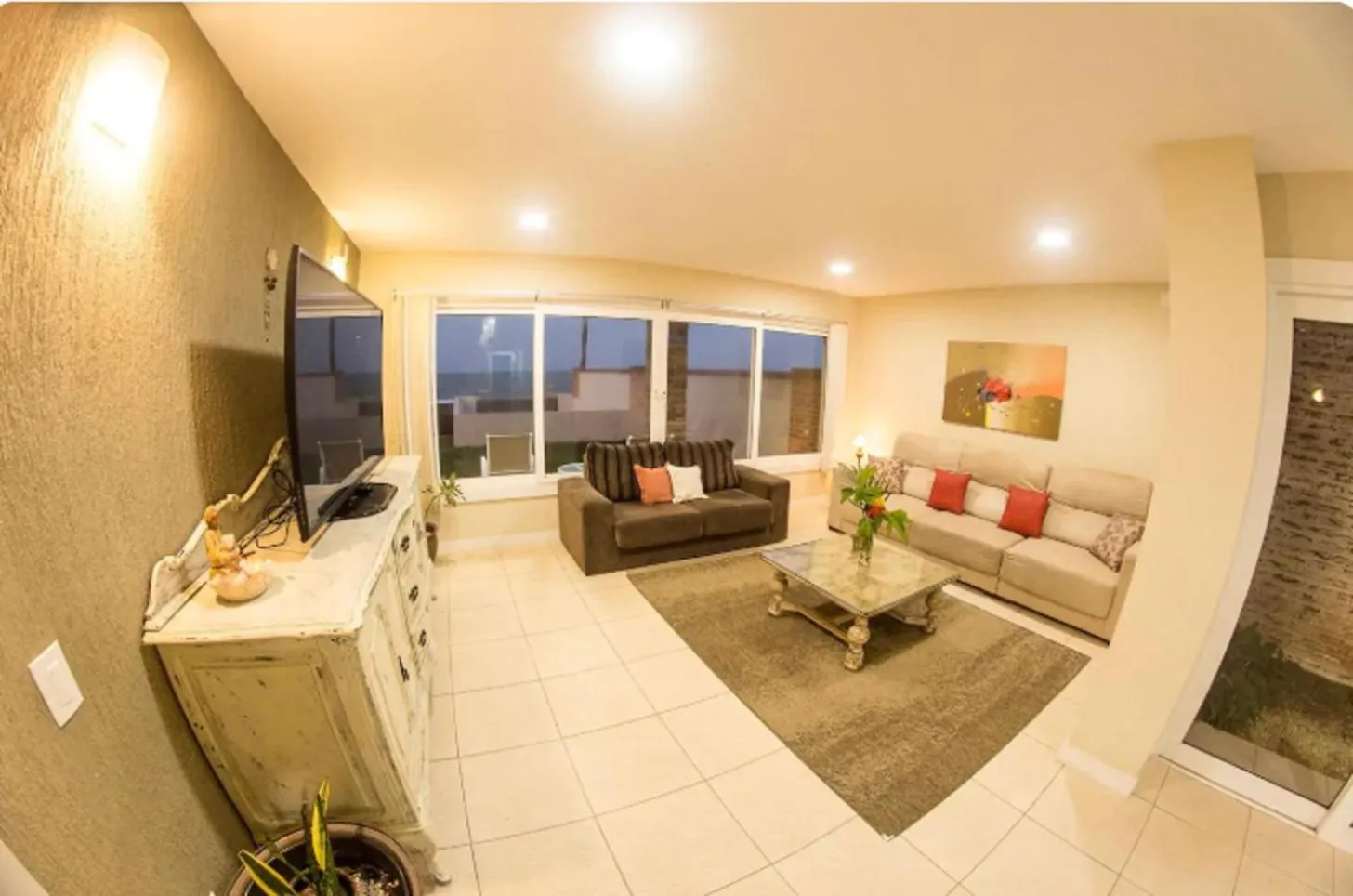 Living room in Villa Mar de fondo