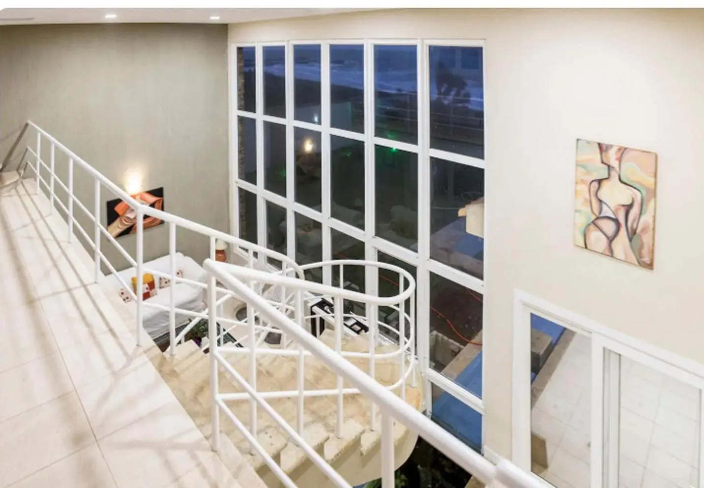 Balcony/Terrace, Bed in Villa Mar de fondo