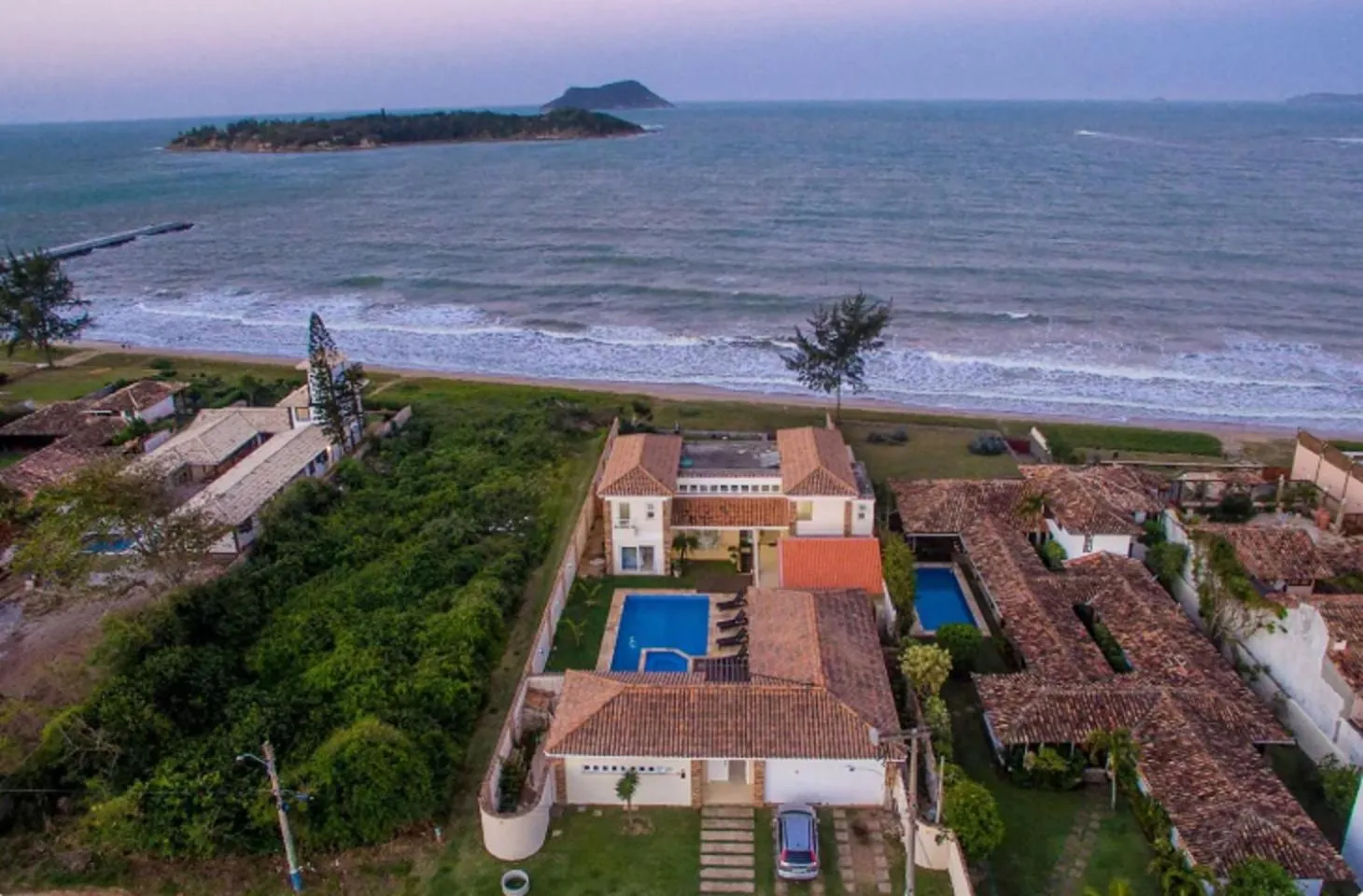 Bird's eye view in Villa Mar de fondo