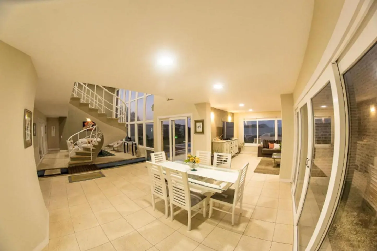Dining area in Villa Mar de fondo