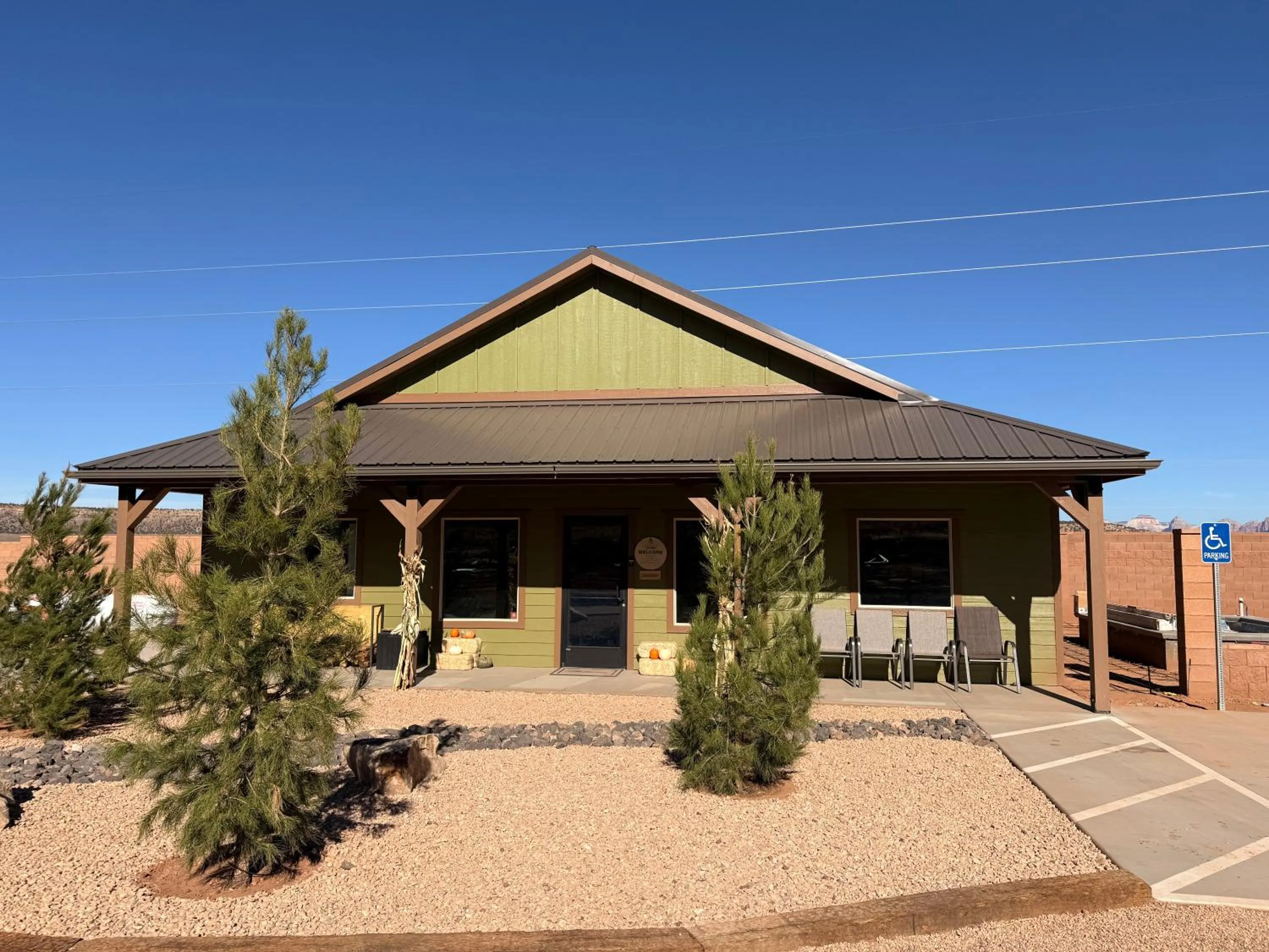 Property building in Gooseberry Lodges Zion National Park Area