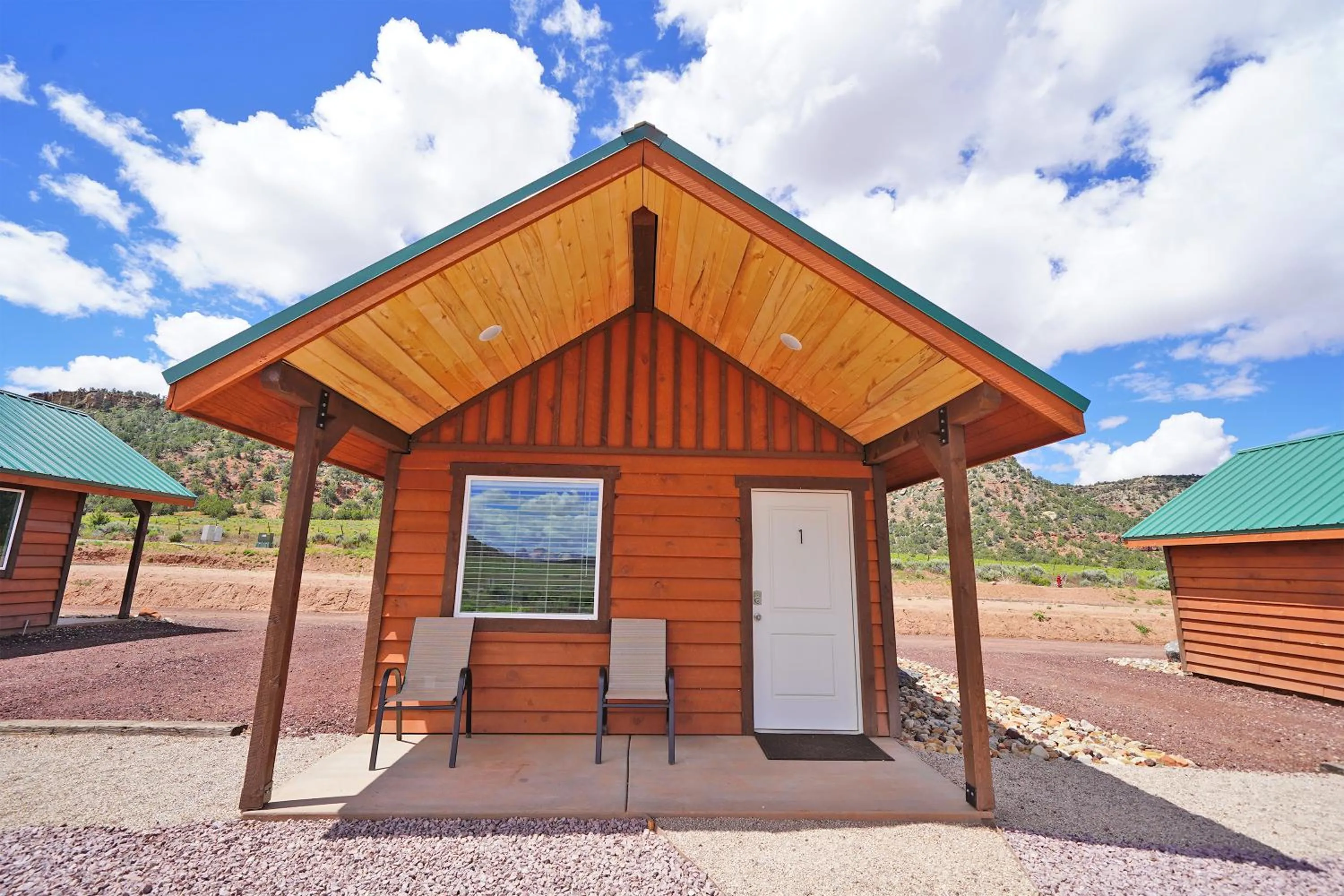 Facade/entrance in Gooseberry Lodges Zion National Park Area