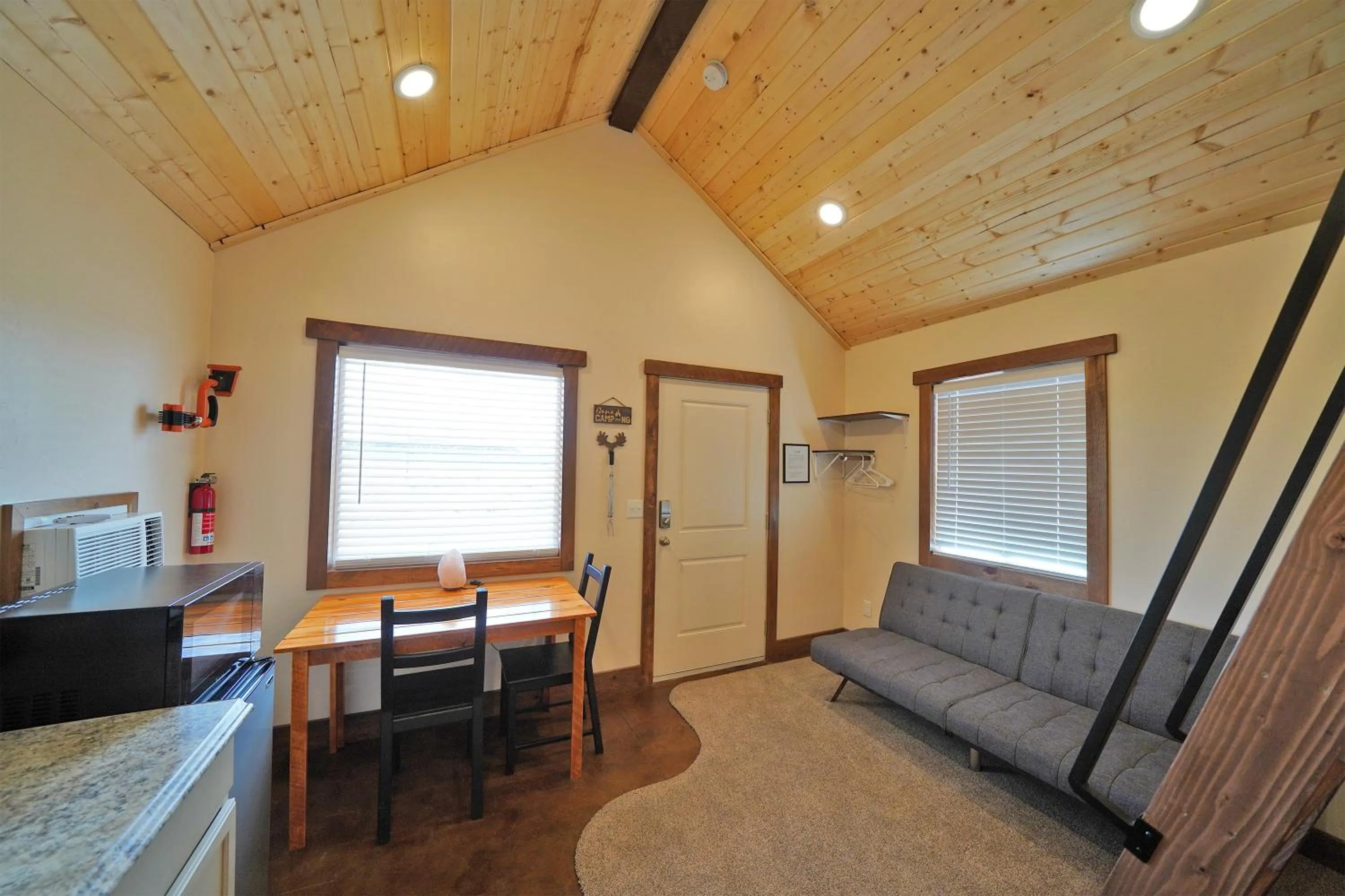 Living room in Gooseberry Lodges Zion National Park Area