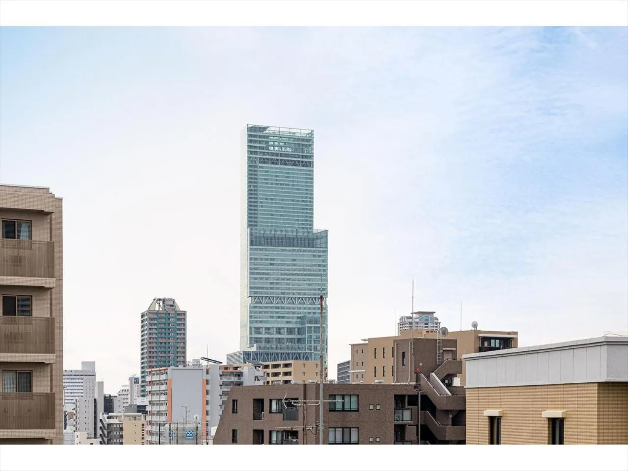 City view in HOTEL SHINPOIN OSAKA