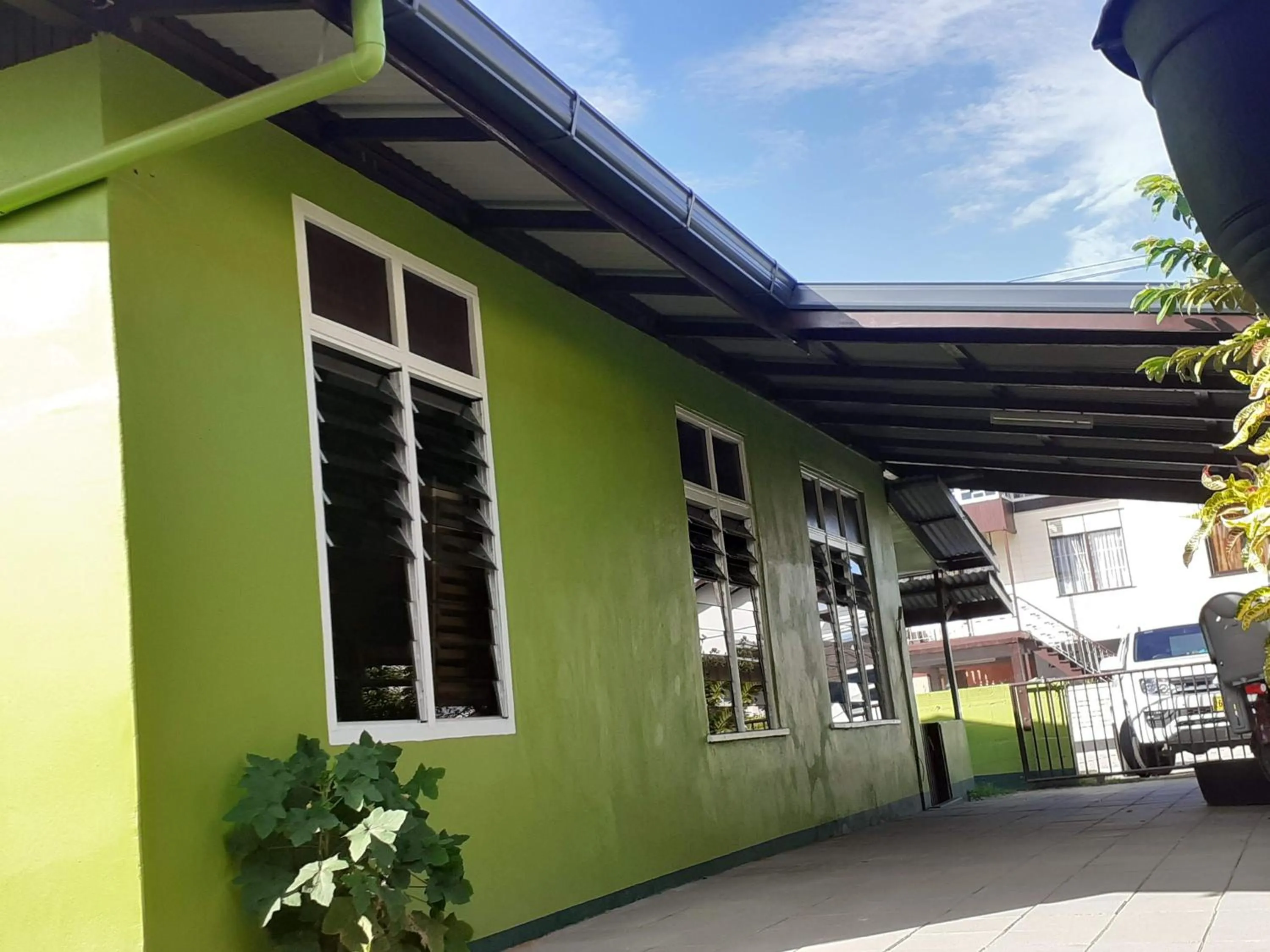 Facade/entrance in Max Garden and Pool