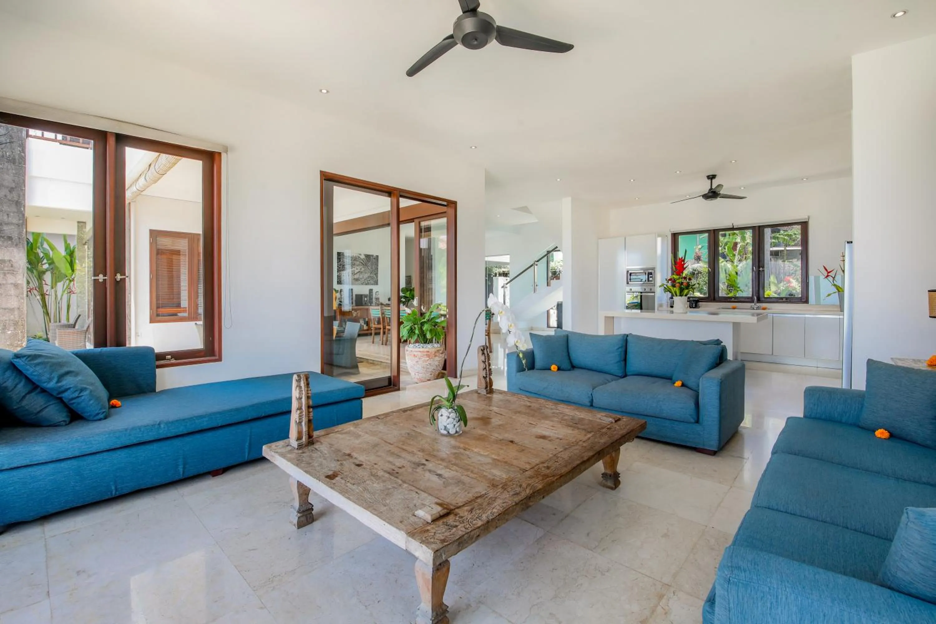 Living room in Villa Bali Blue