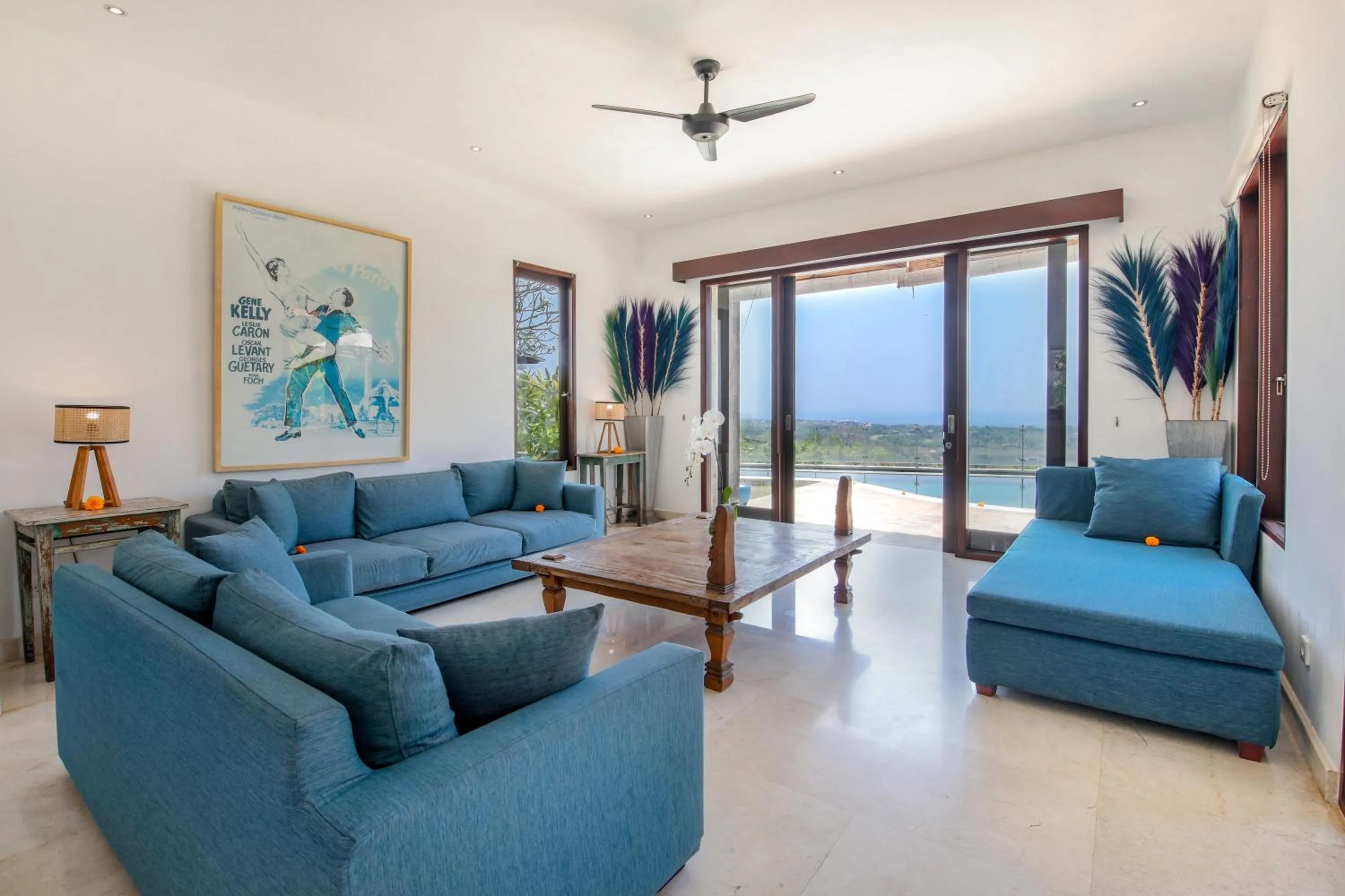 Living room in Villa Bali Blue