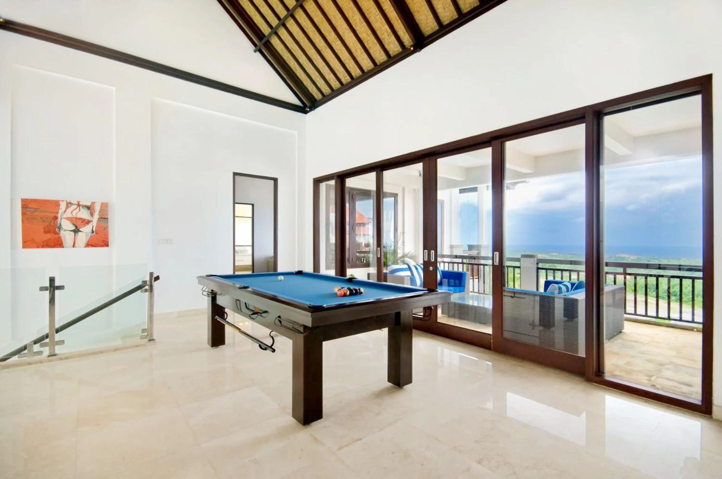 Billiard in Villa Bali Blue