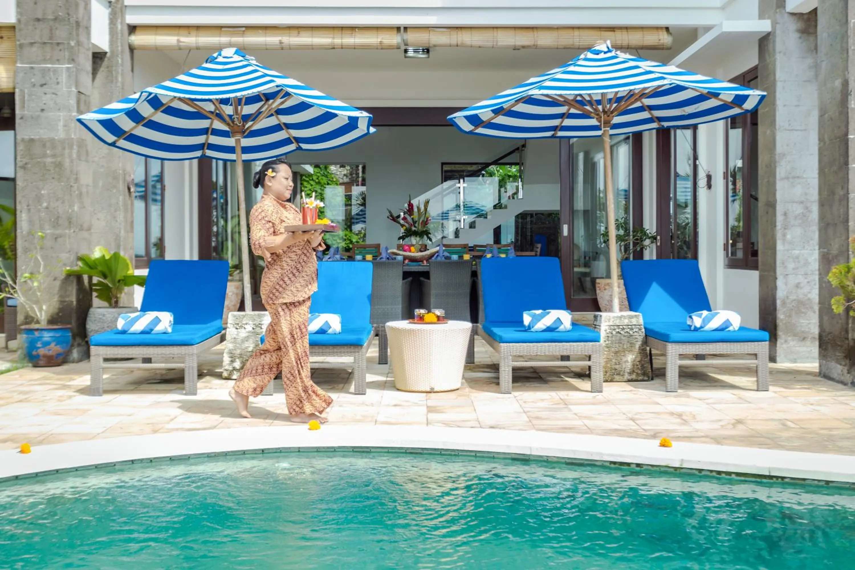 Staff in Villa Bali Blue