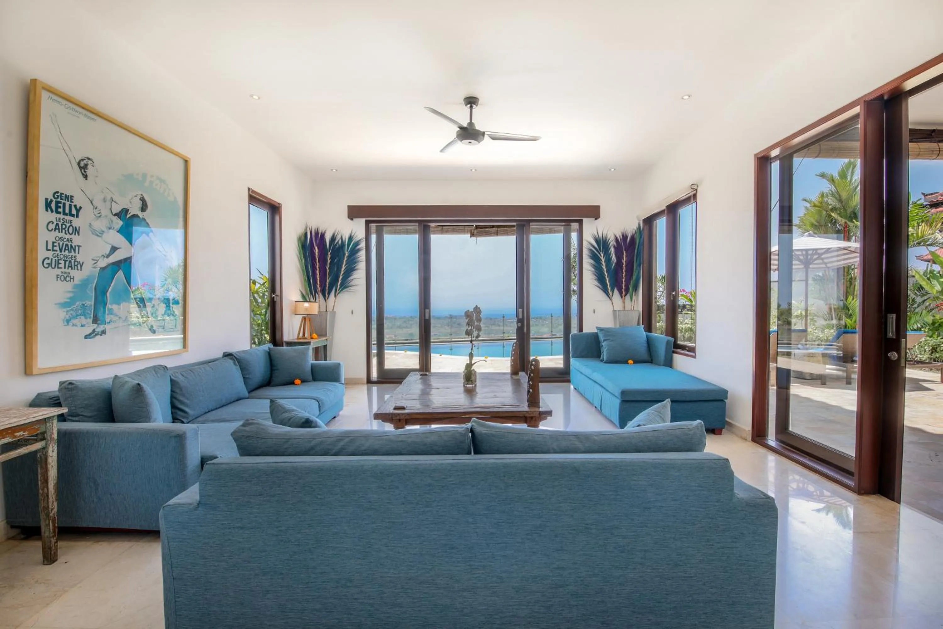 Living room in Villa Bali Blue