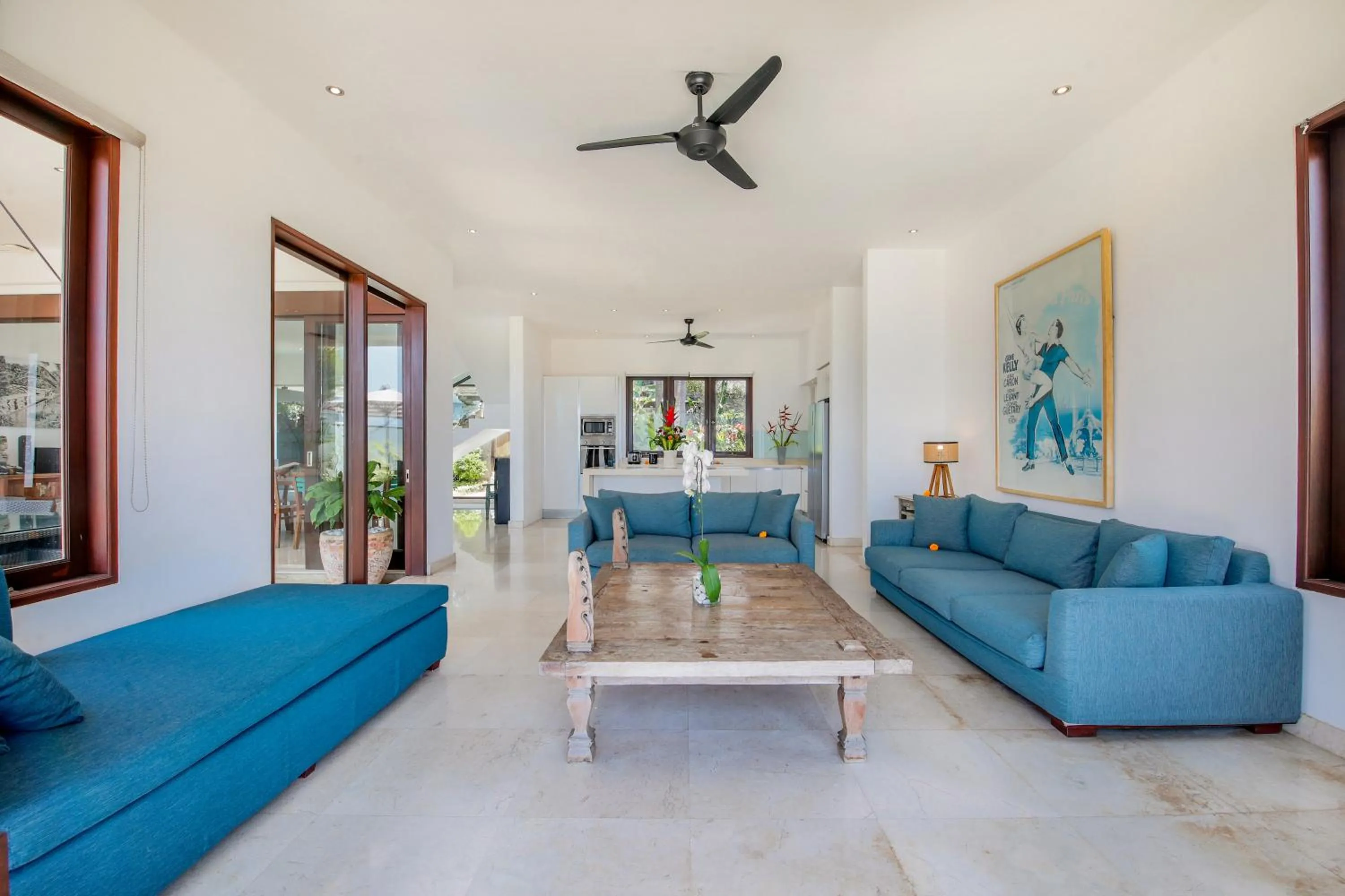 Living room in Villa Bali Blue