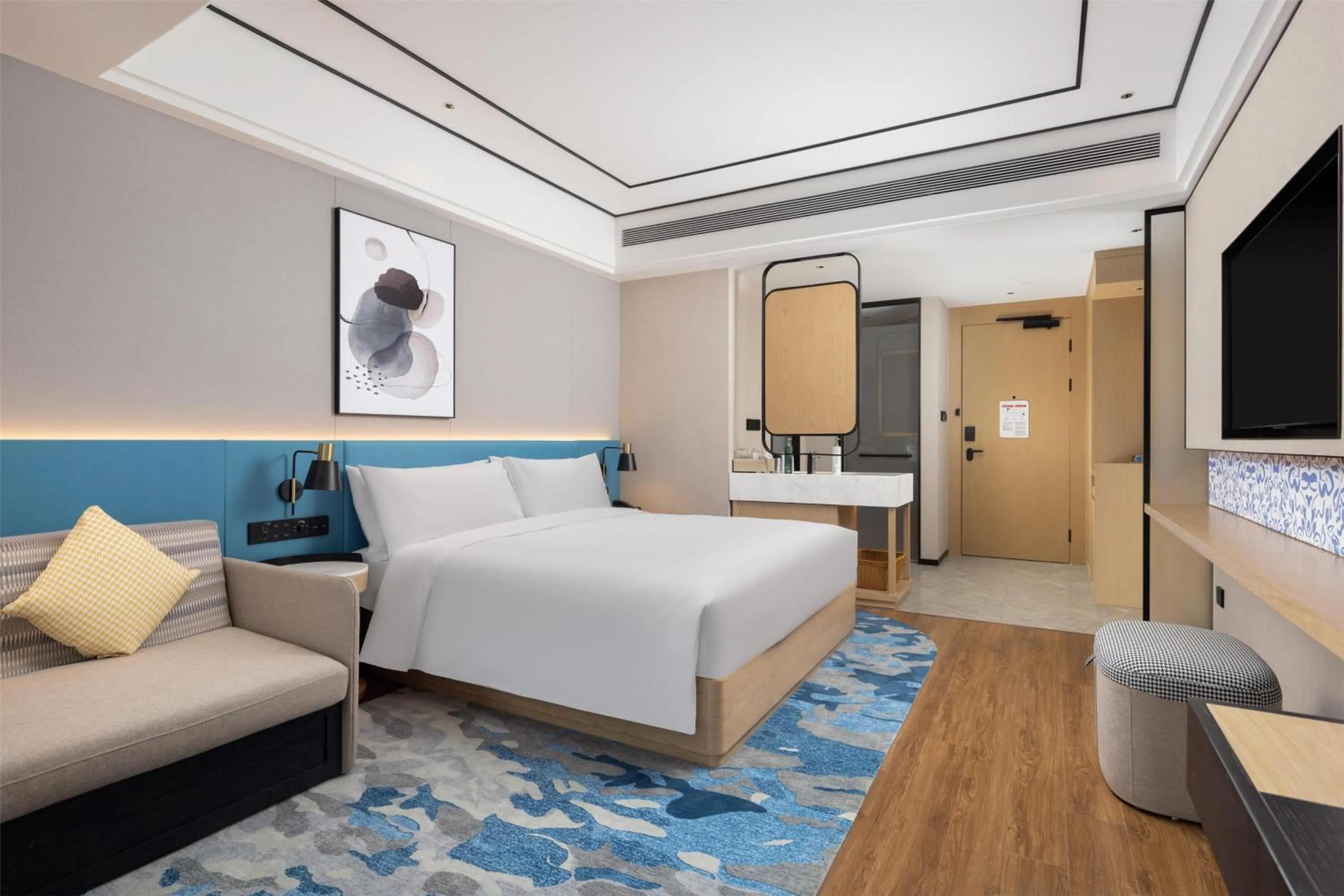 Bed in Hilton Garden Inn Zhuji East