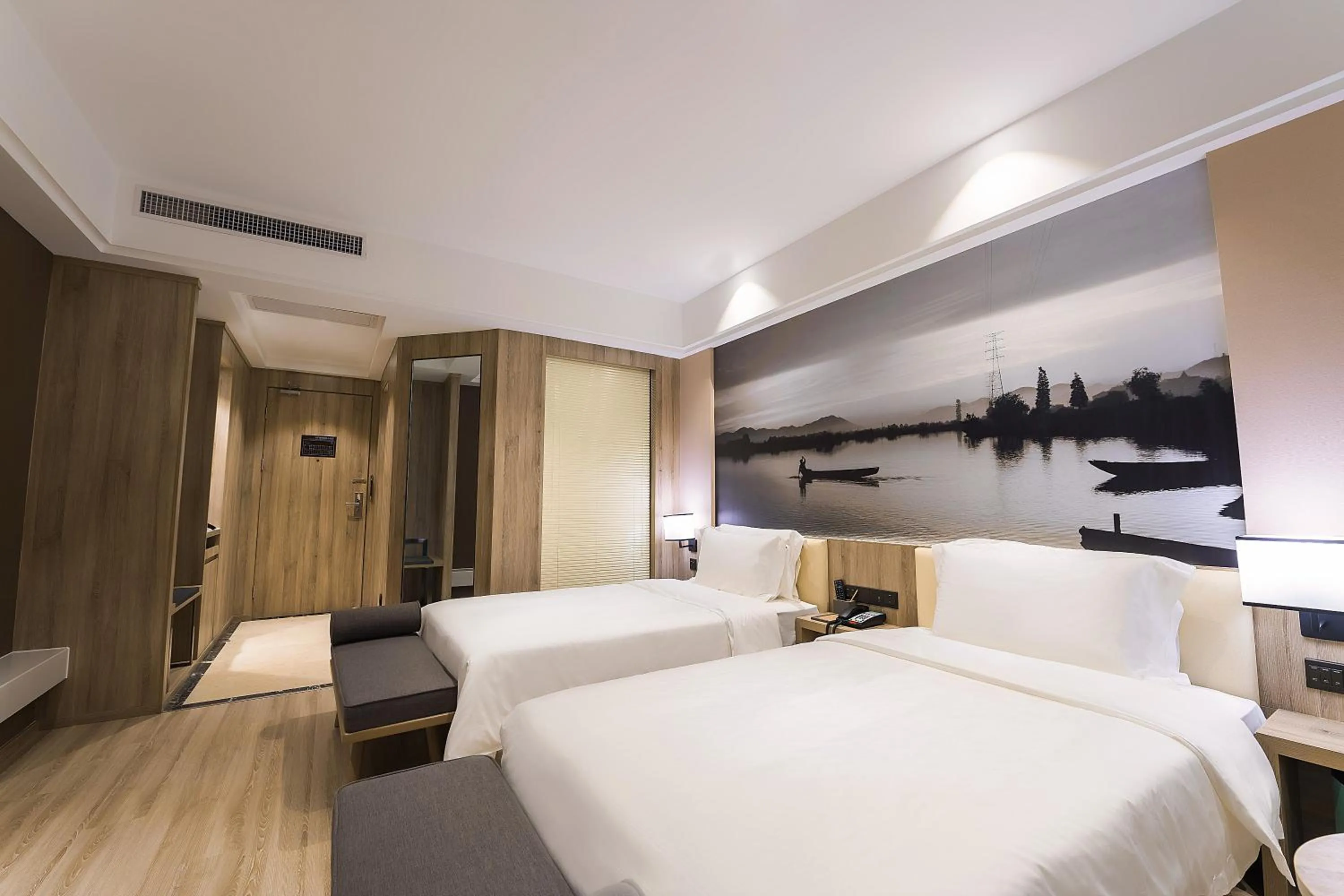 Bed in Hilton Garden Inn Zhuji East