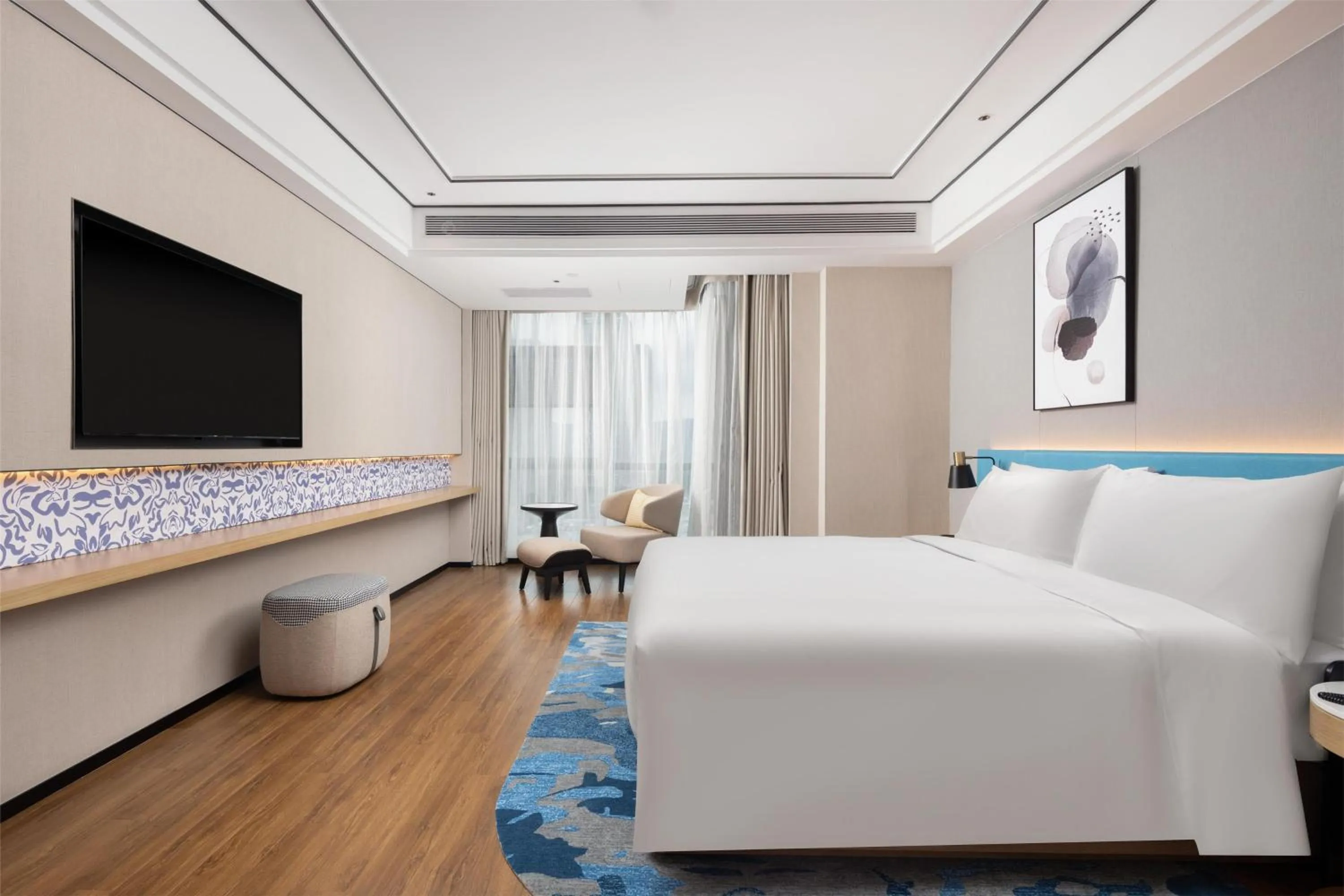 Bed in Hilton Garden Inn Zhuji East