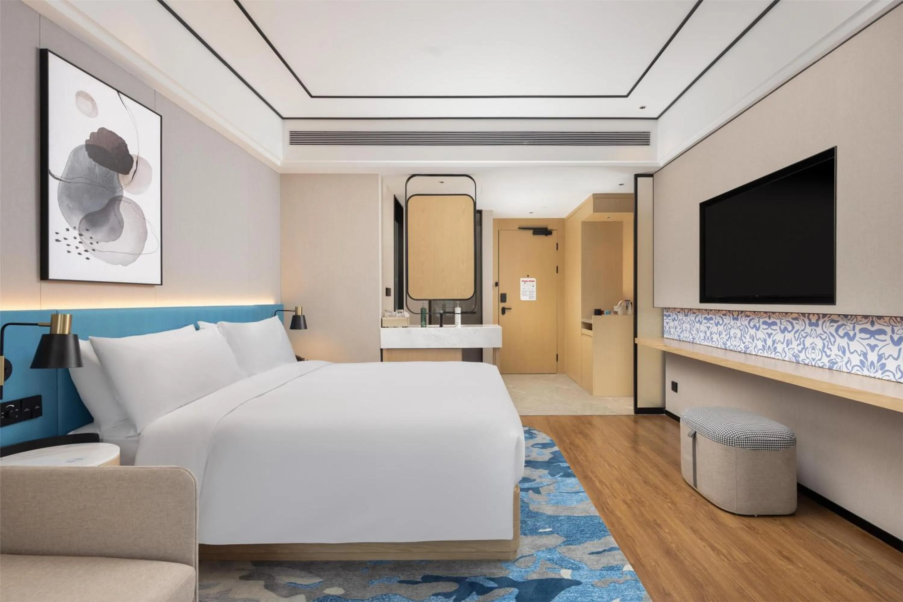 Bed in Hilton Garden Inn Zhuji East